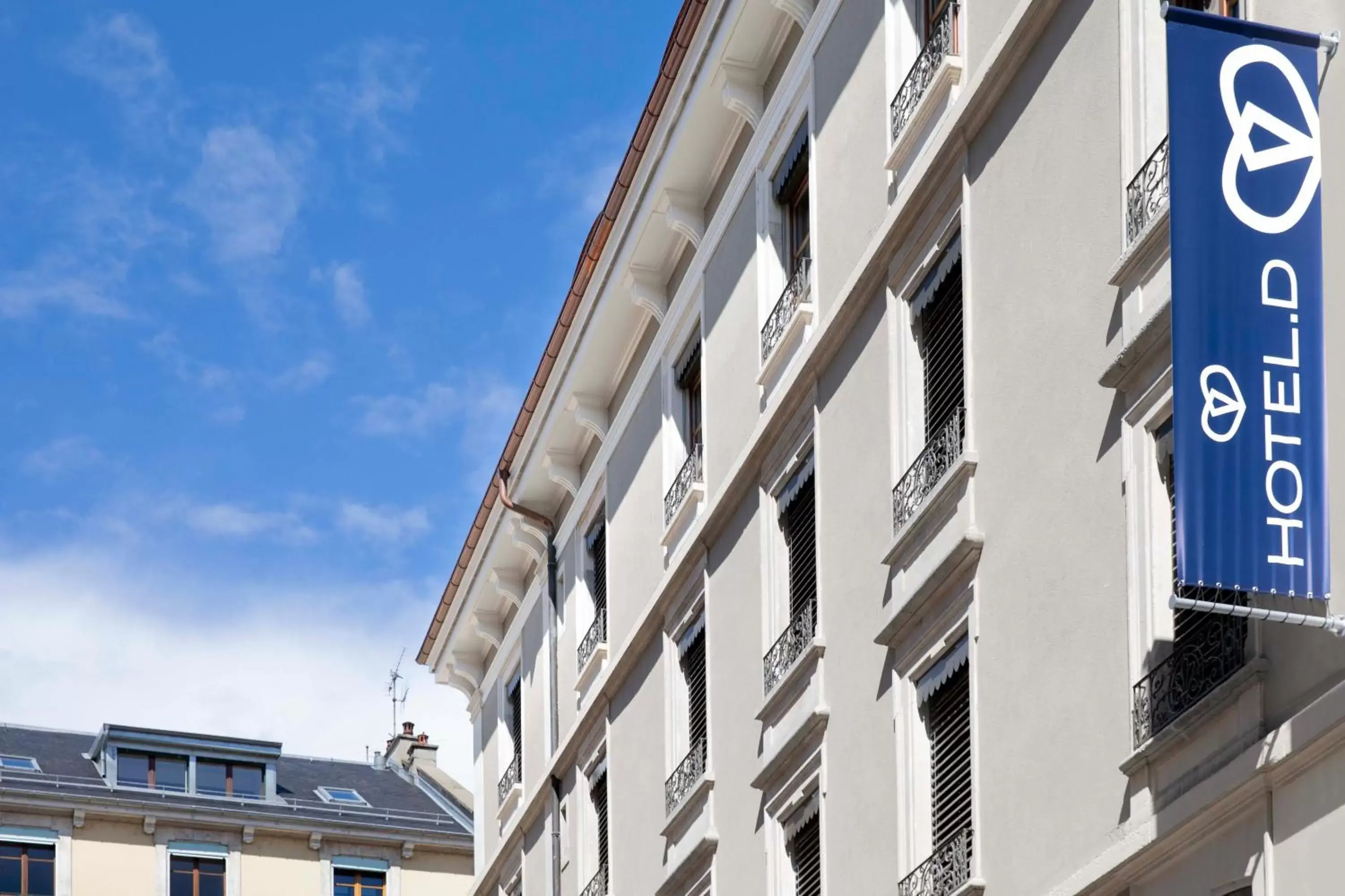 Facade/entrance, Property Building in Hotel D Geneva