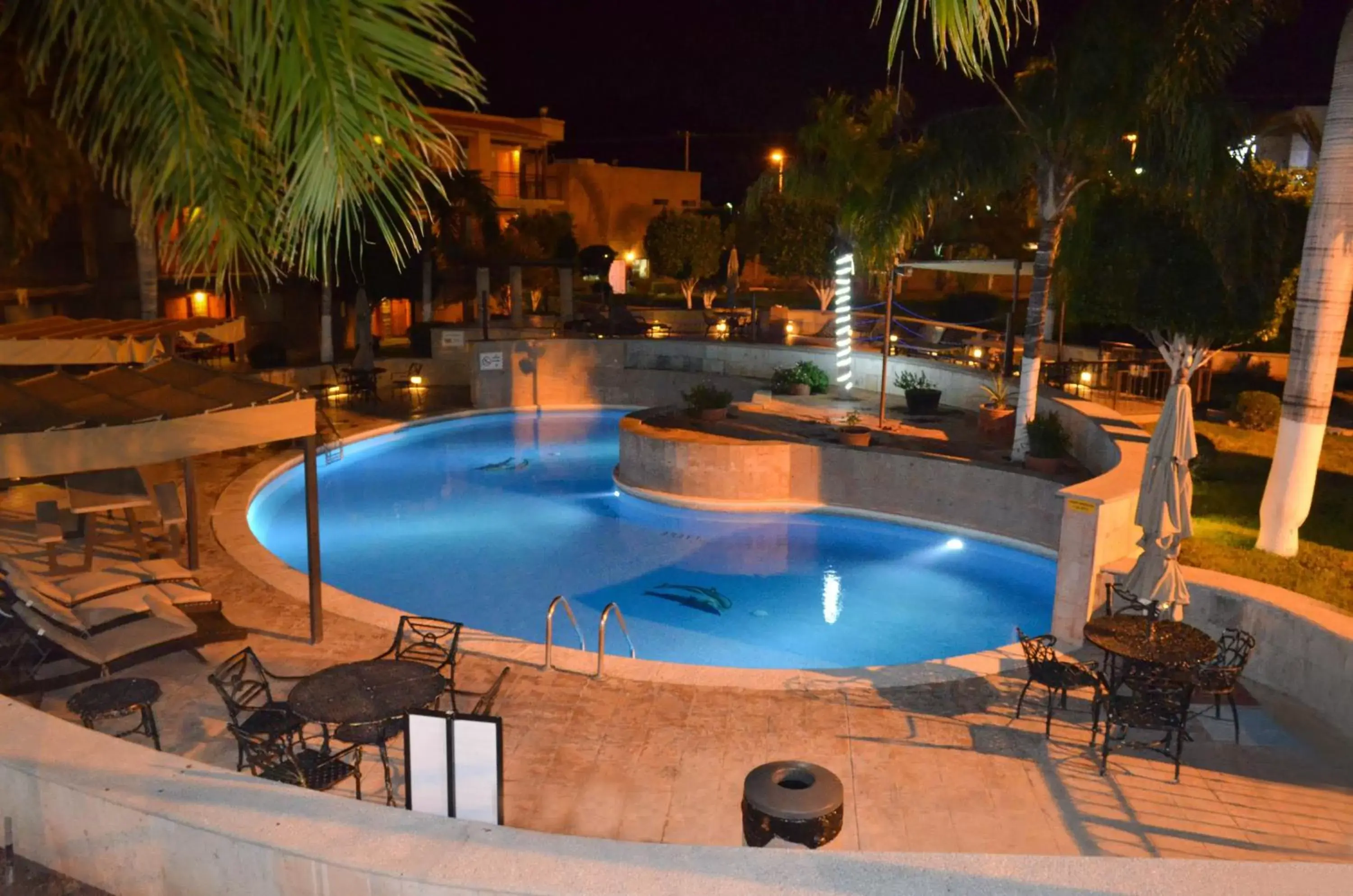 Pool View in Hotel Colonial Hermosillo