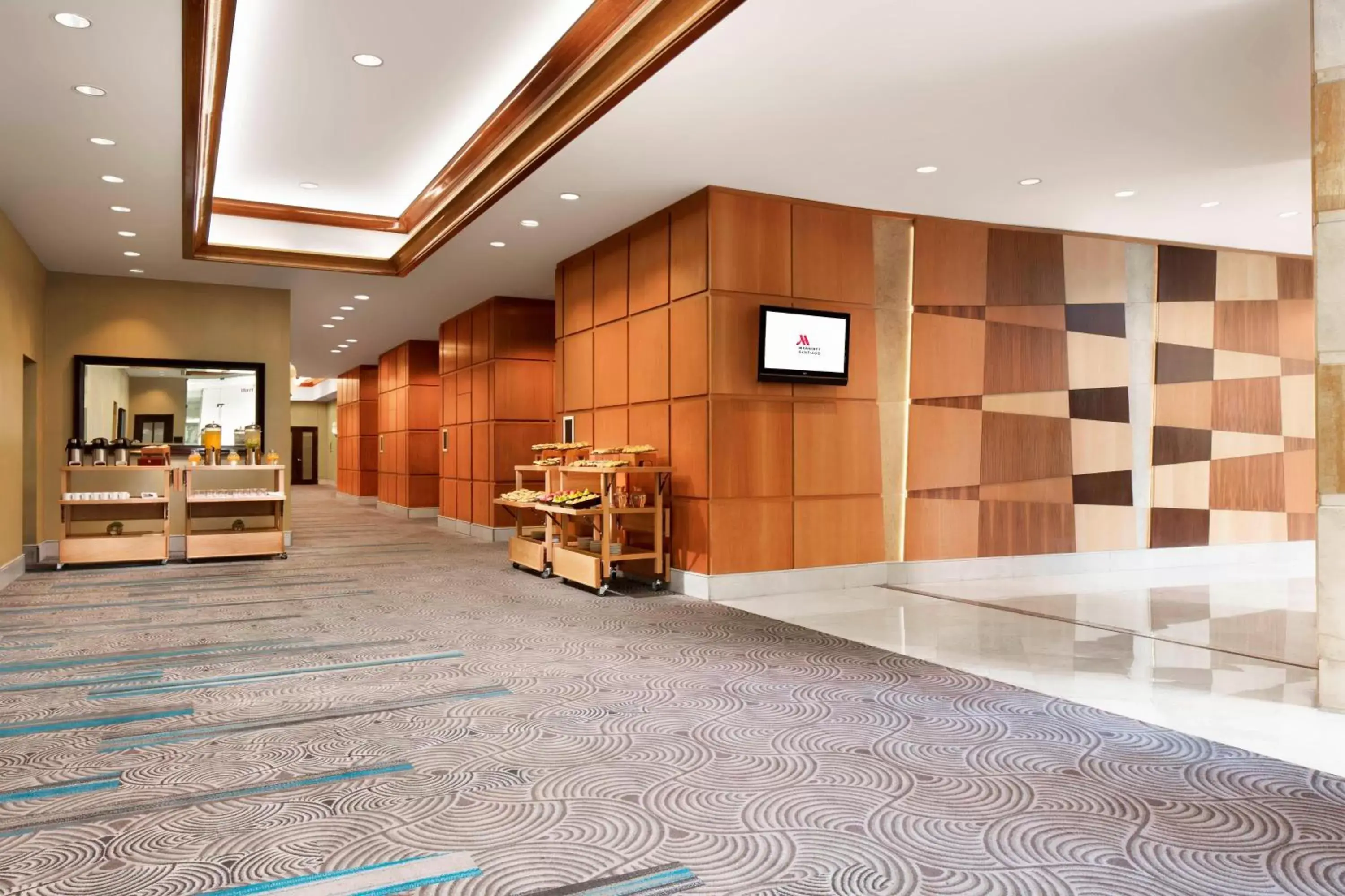 Meeting/conference room, Lobby/Reception in Santiago Marriott Hotel