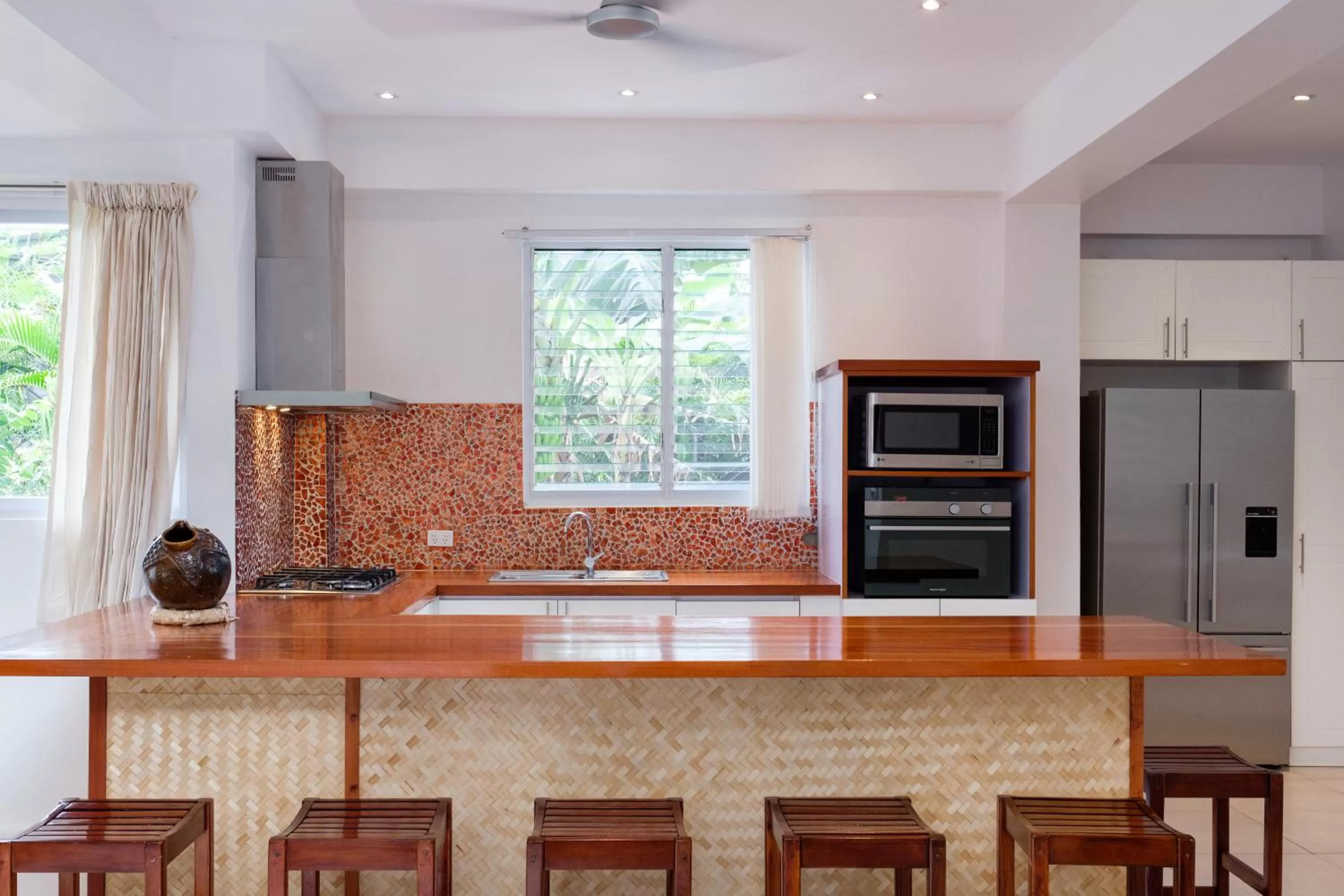 Kitchen or kitchenette in First Landing Beach Resort & Villas