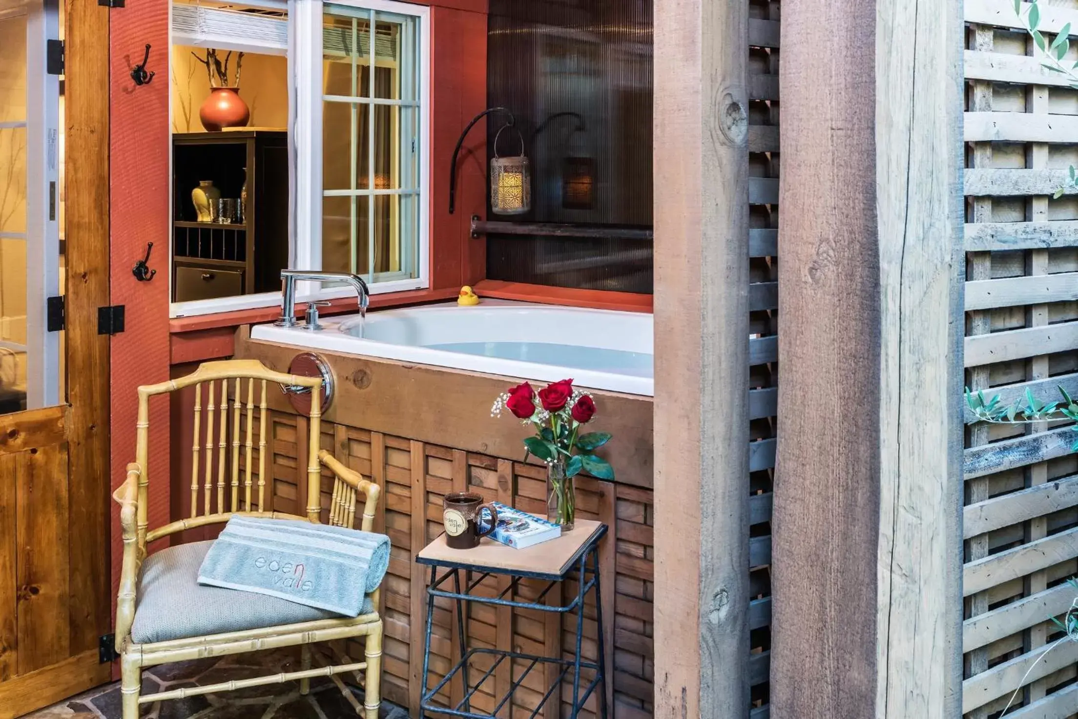 Balcony/Terrace in Eden Vale Inn