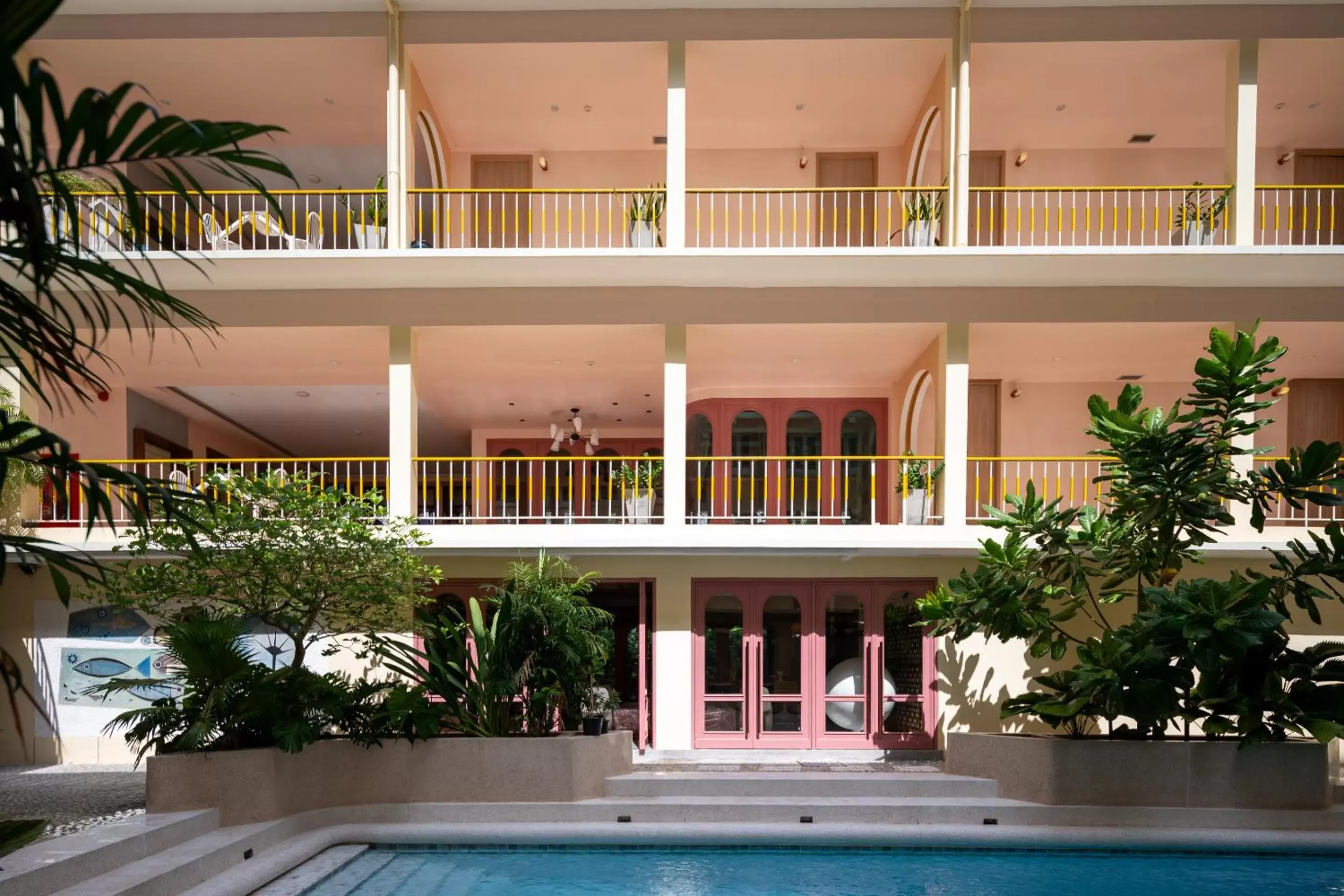 Property Building in Miami Hotel Bangkok - SHA Plus
