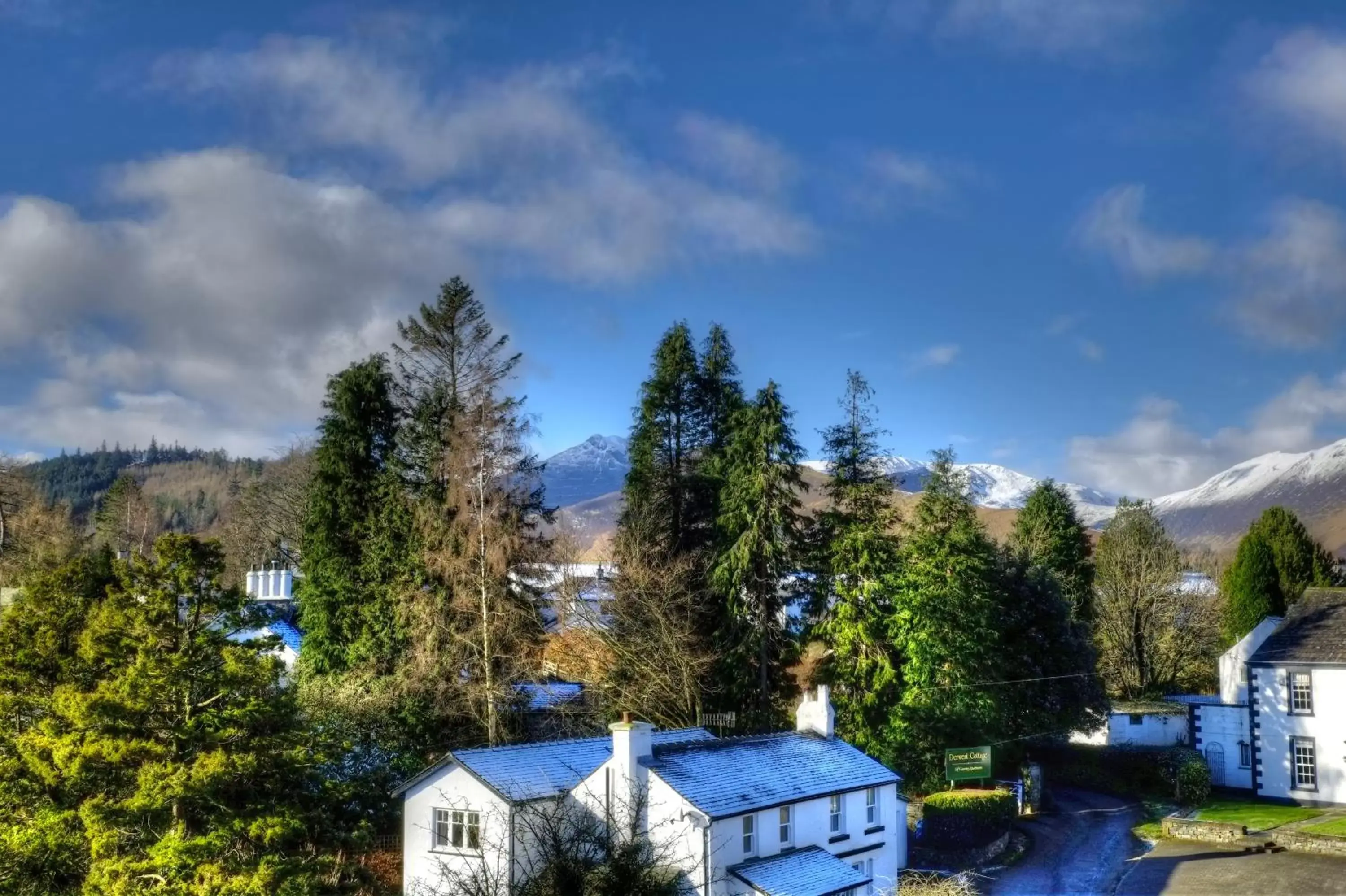 Mountain view, Pool View in Skiddaw Croft Bed & Breakfast