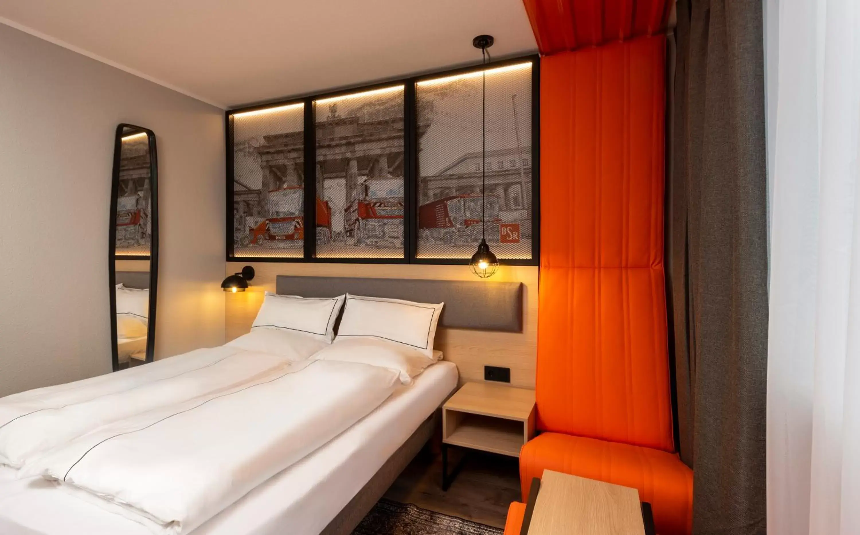 Bed in ibis Styles Berlin Treptow Bed in ibis Styles Berlin Treptow