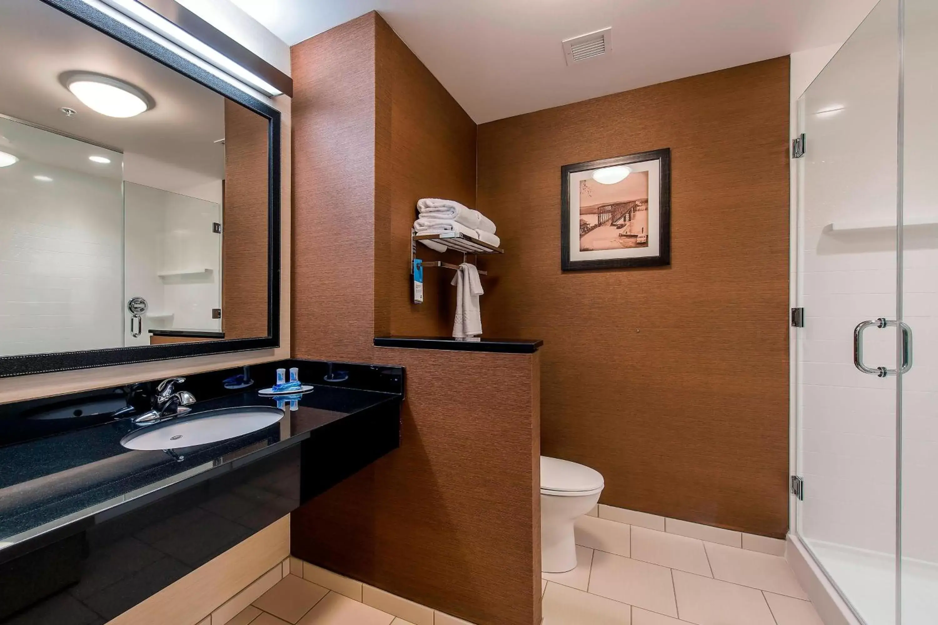 Bathroom in Fairfield Inn & Suites by Marriott Leavenworth