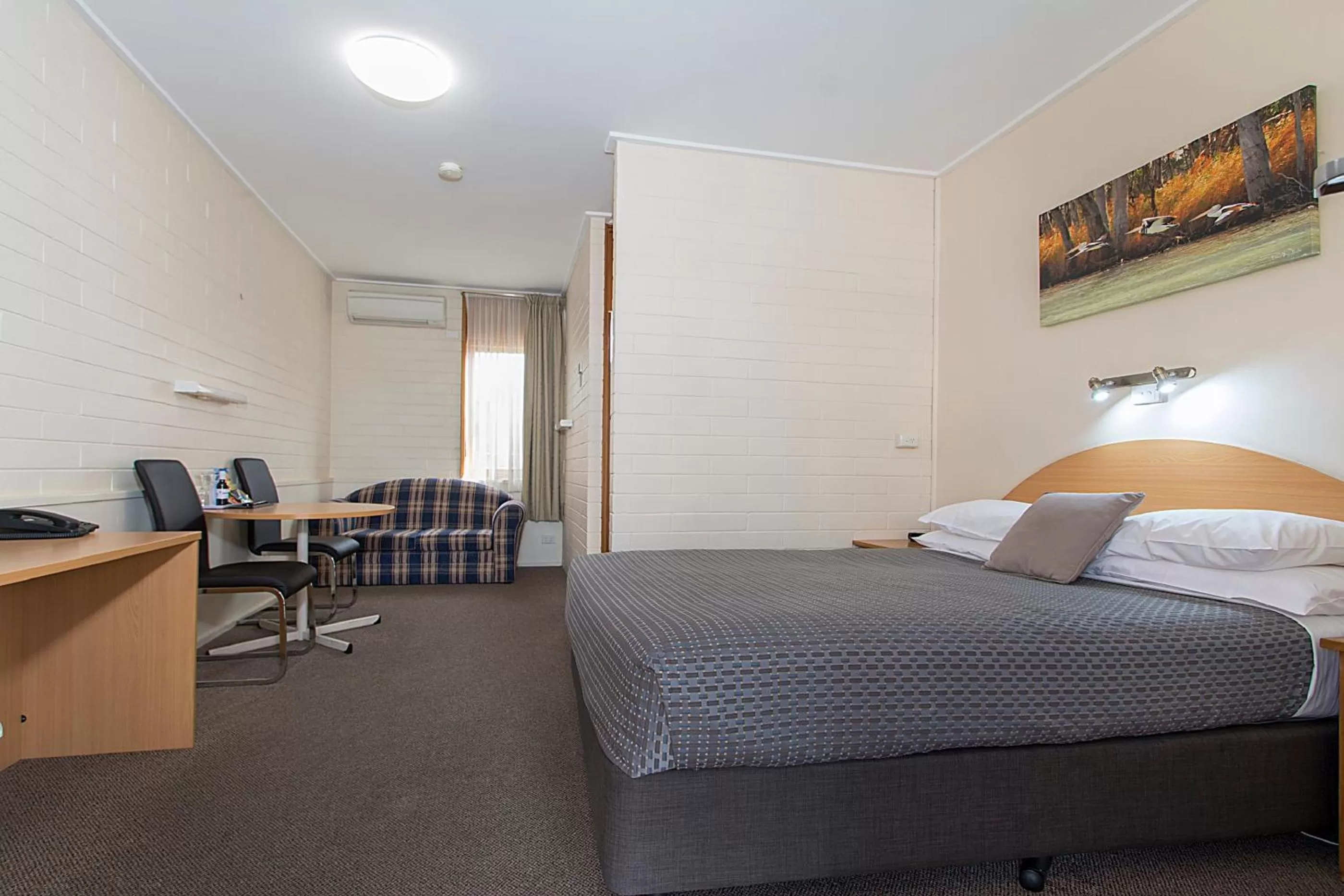 Bed in Citrus Valley Motel