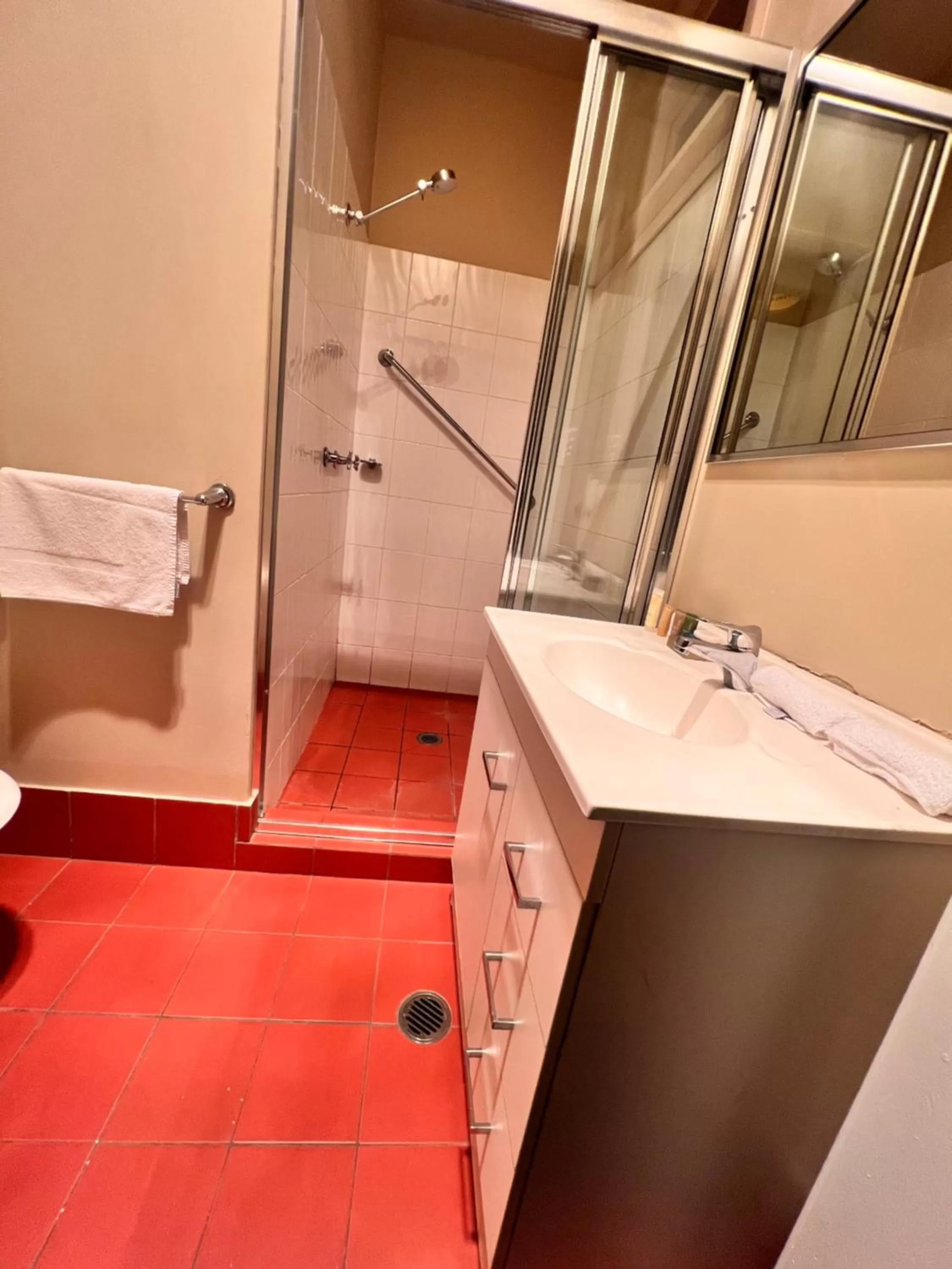 Shower in Charing Cross Hotel