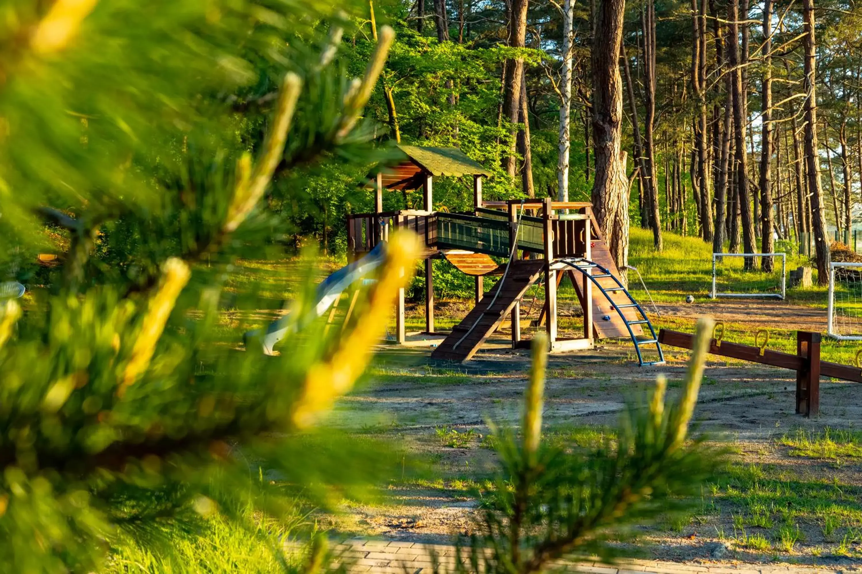 Children play ground, Children's Play Area in Cliff Hotel Rügen