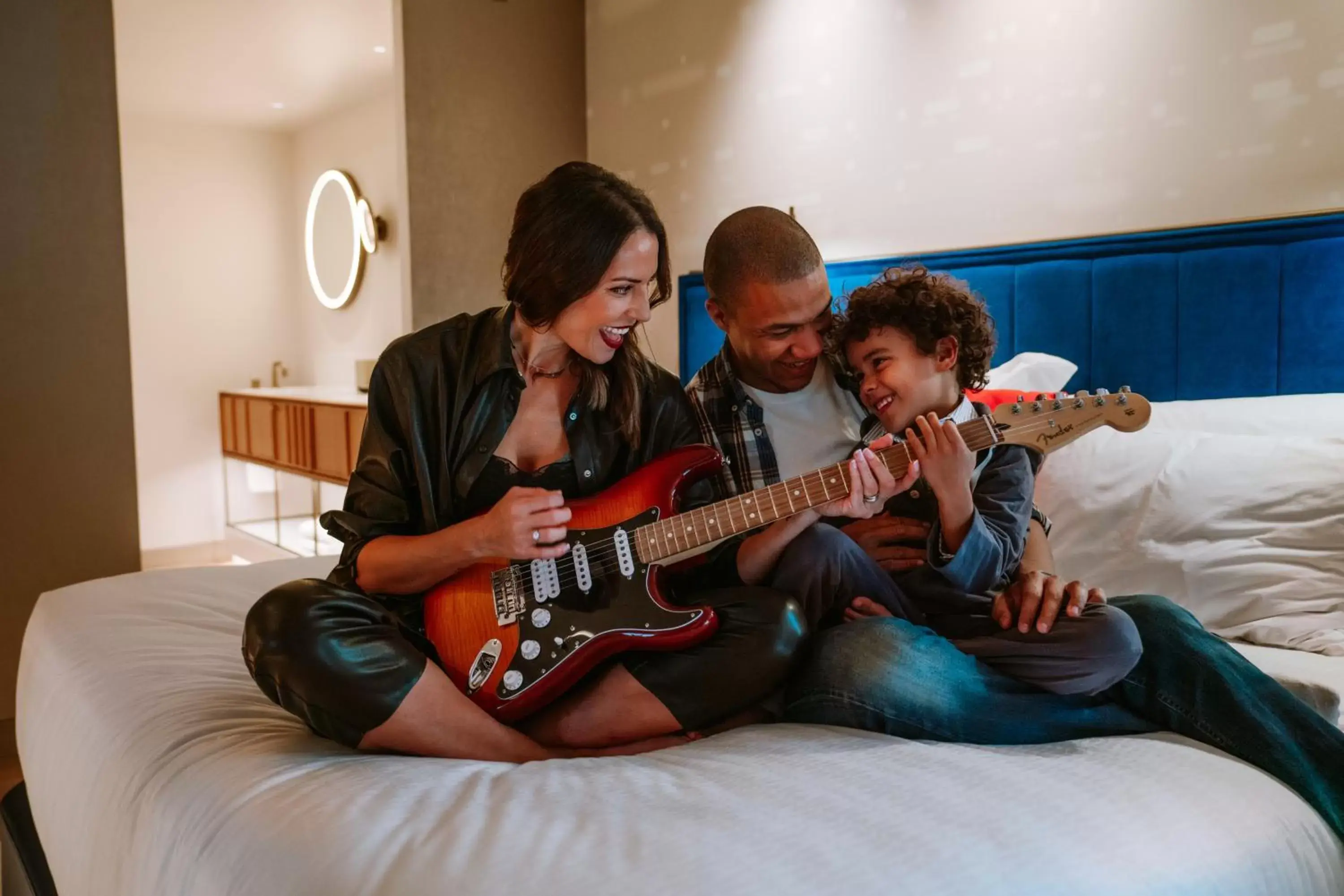 Deluxe Family Room in Hard Rock Hotel Madrid Deluxe Family Room in Hard Rock Hotel Madrid