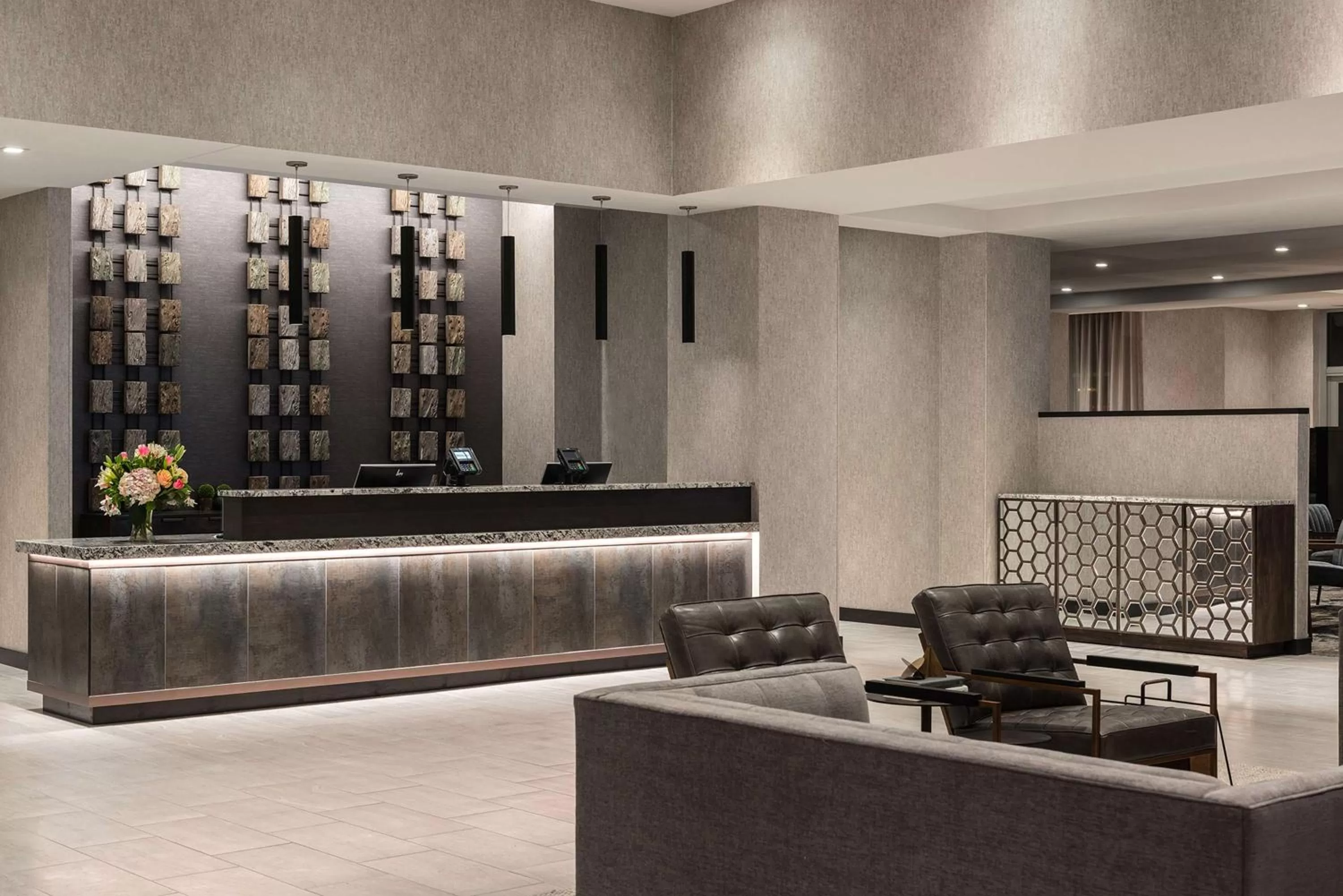 Lobby or reception in Hilton Garden Inn Hanover Lebanon