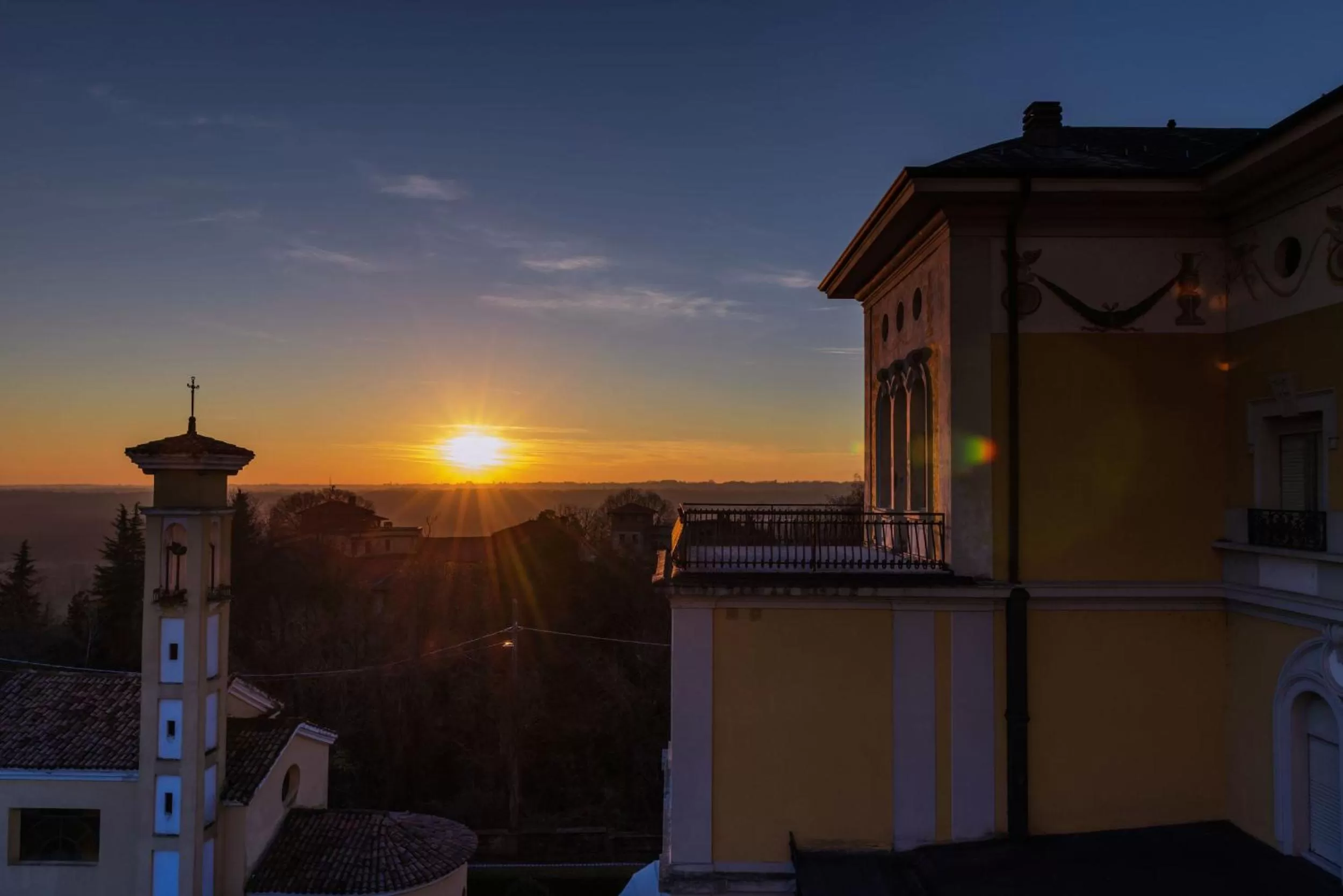 Balcony/Terrace in Hotel Villa Malpensa
