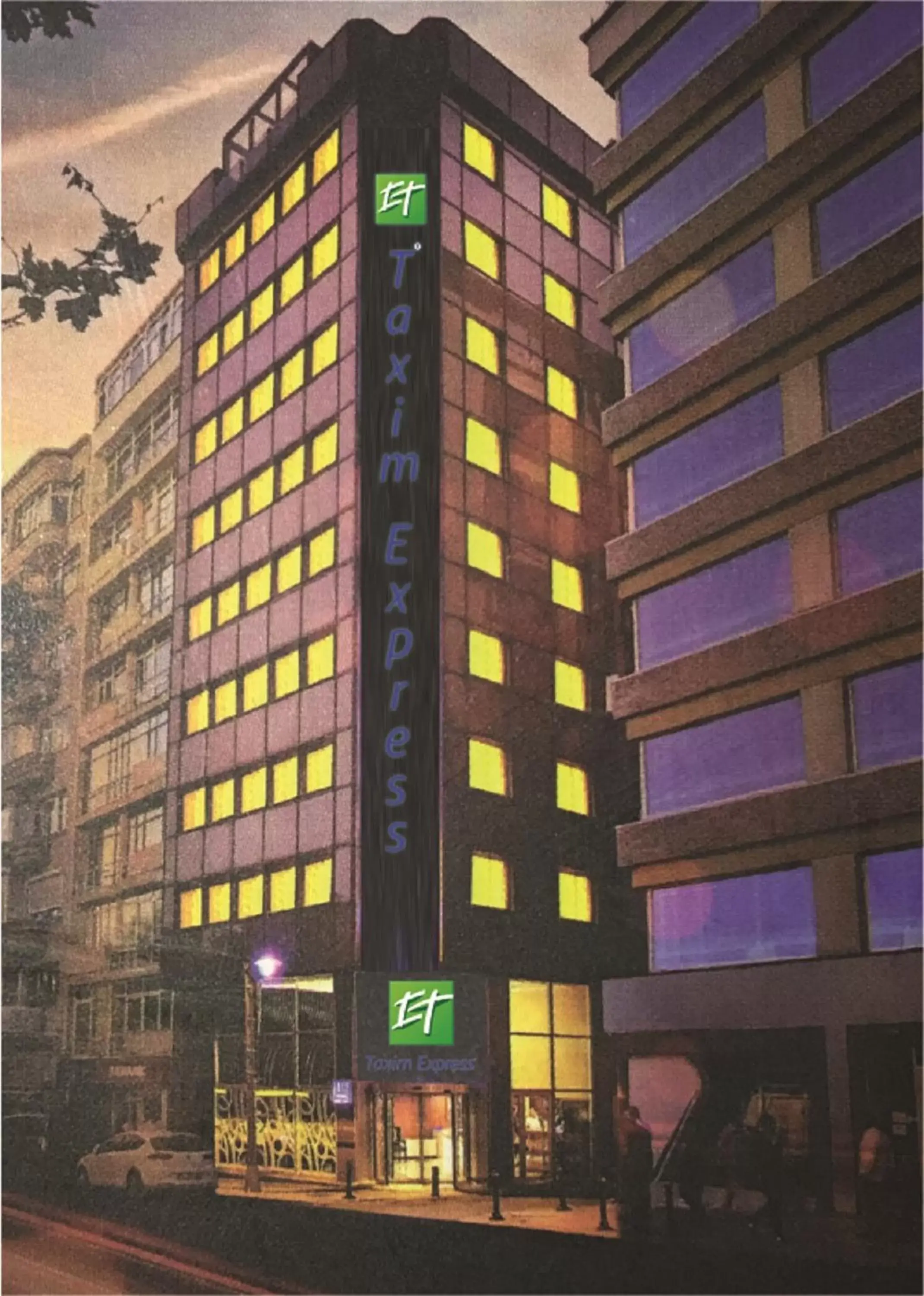 Property Building in Taxim Express Bosphorus Hotel