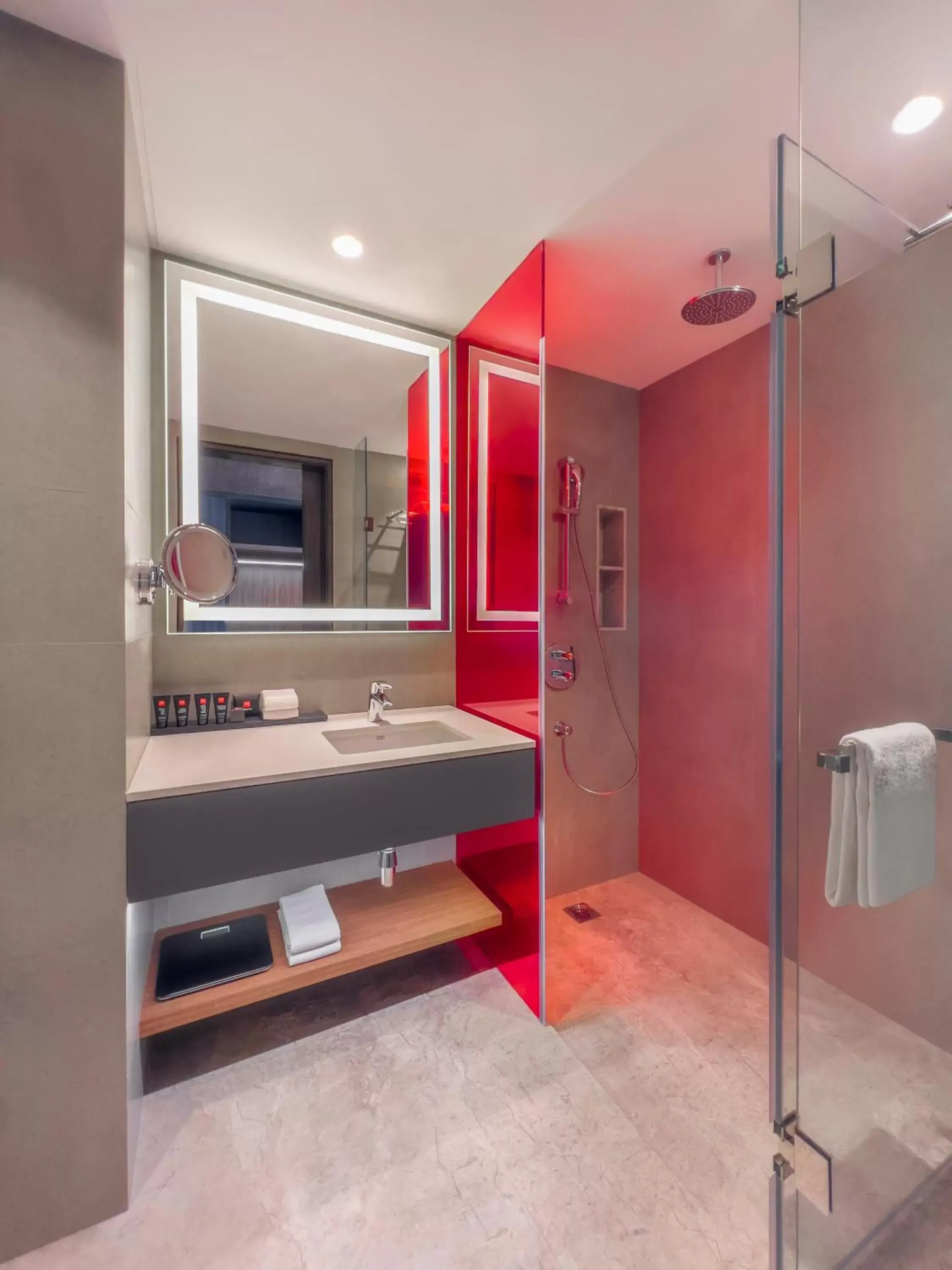 Shower, Bathroom in Radisson RED Chandigarh Mohali