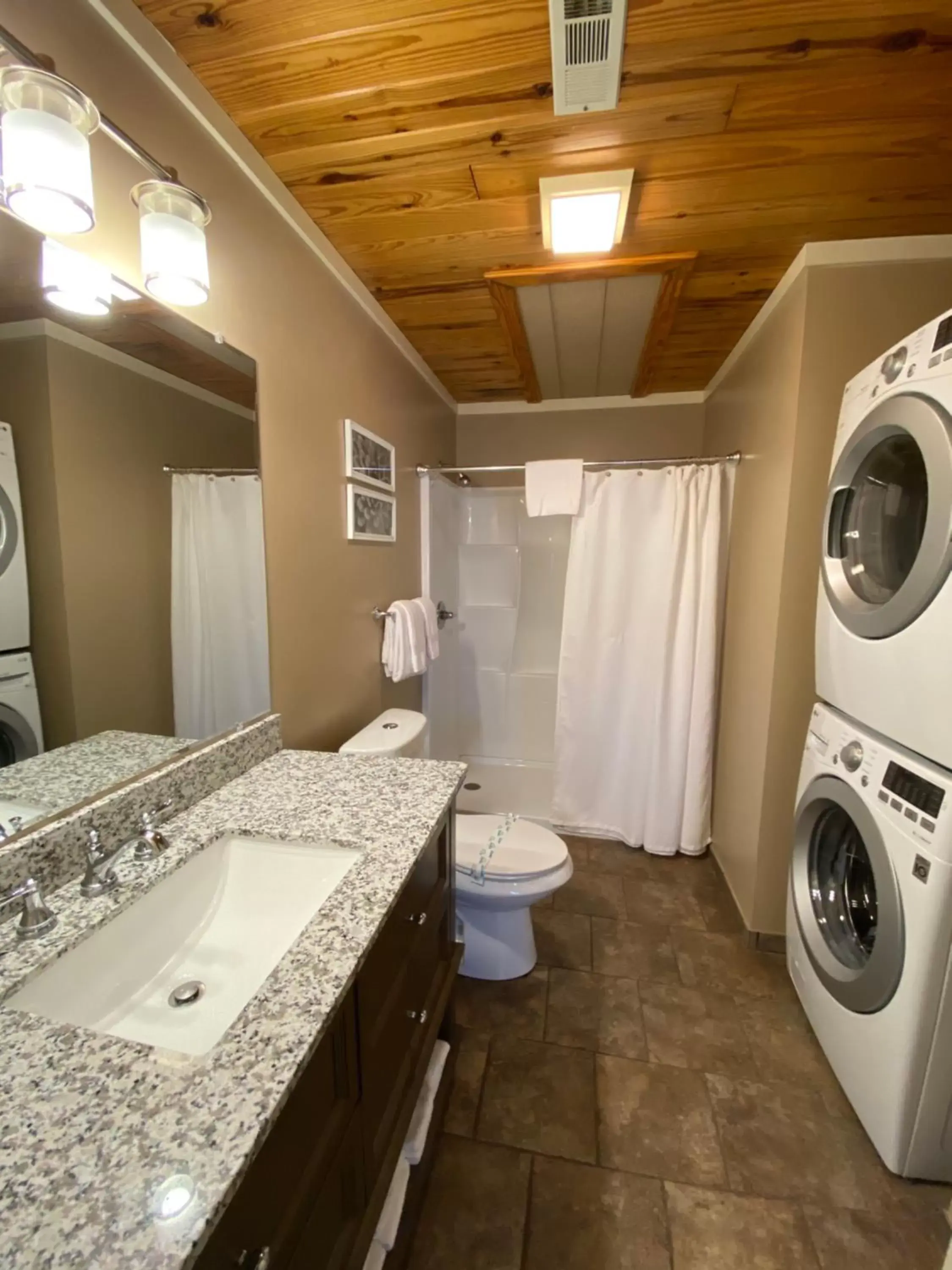 Bathroom in Crown Lake Resort & RV