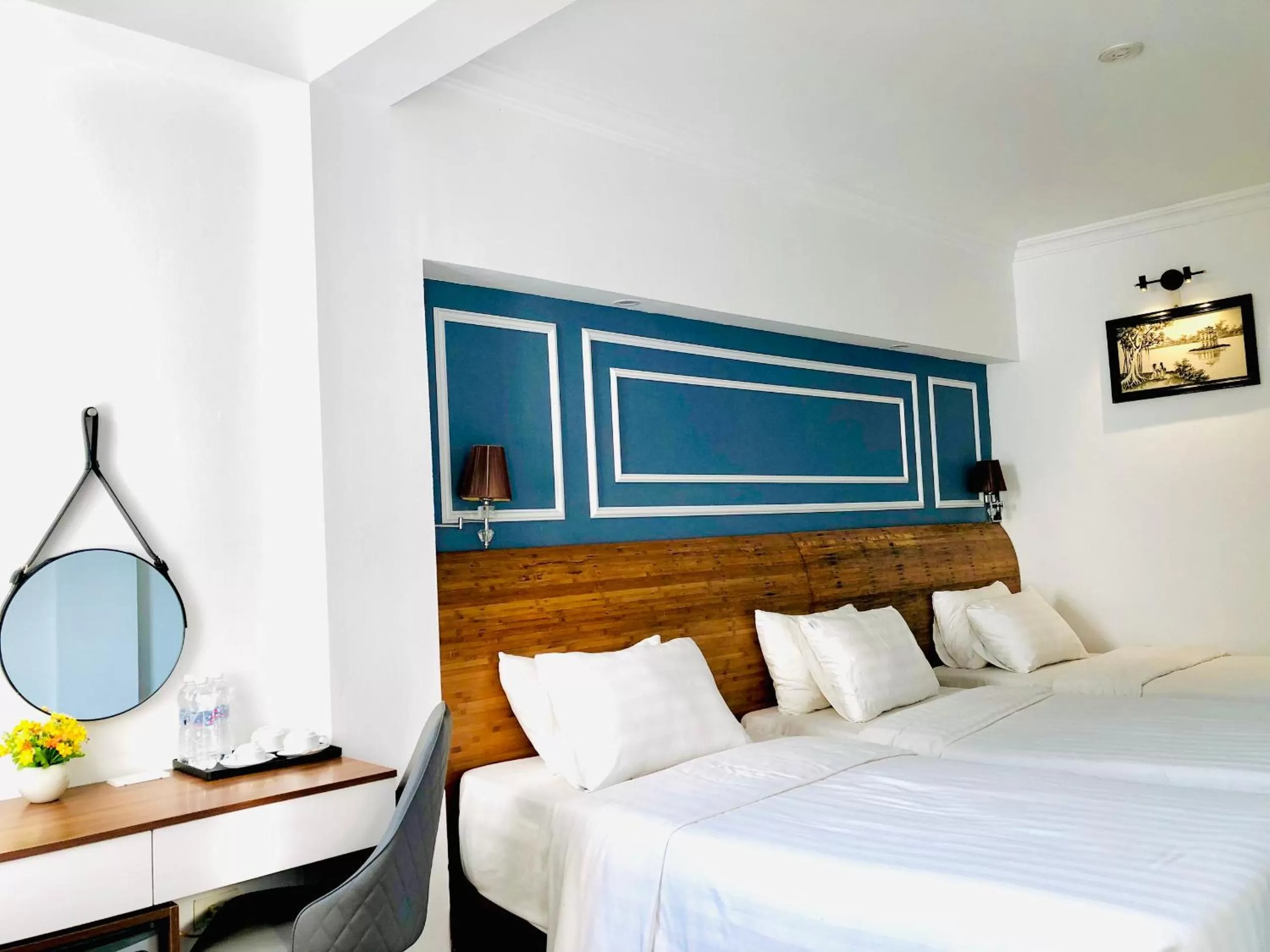 Bed in Hanoi Sisters Boutique Hotel & Spa & Travel