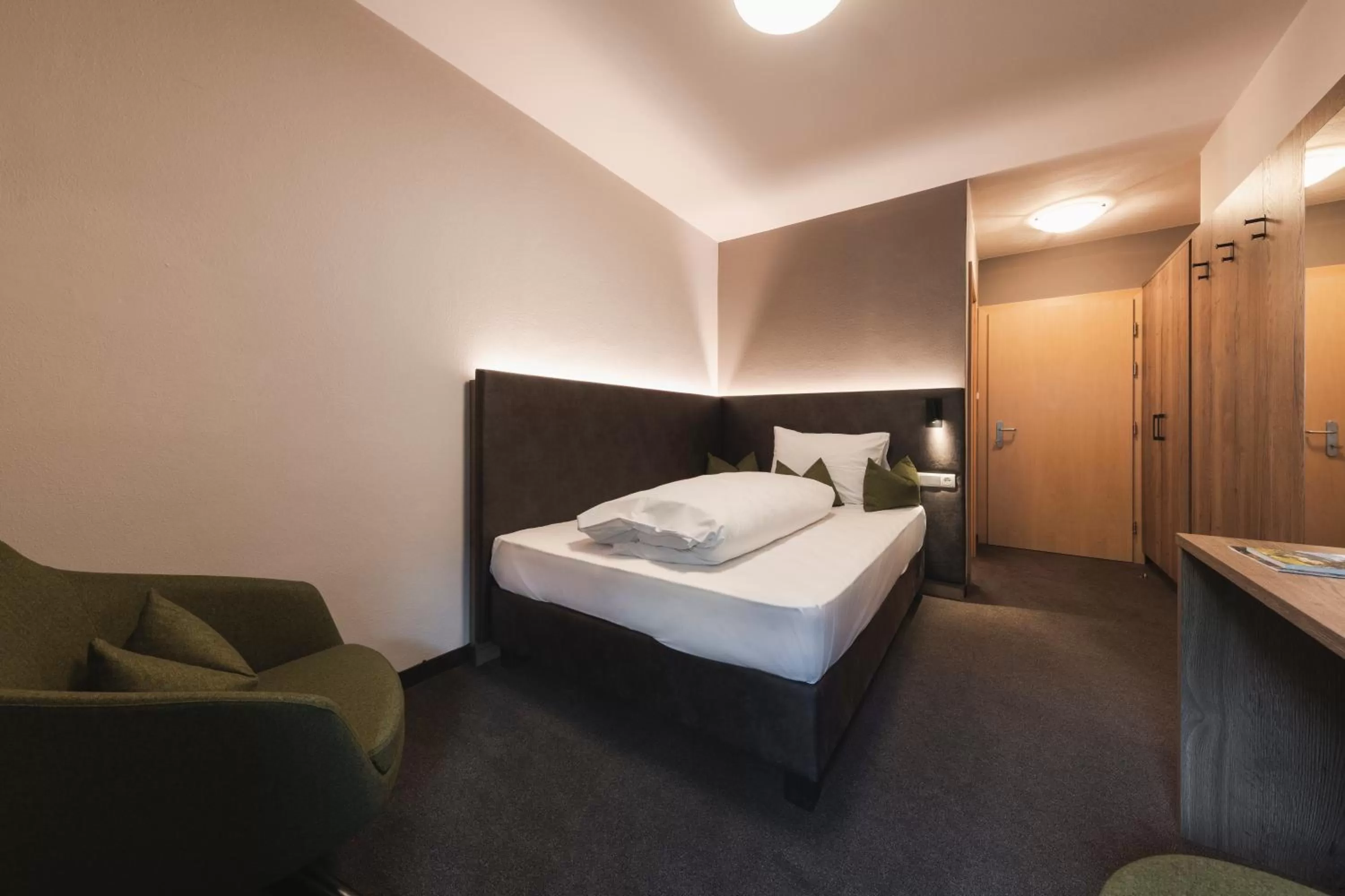 Bed in Hotel Kesslwirt