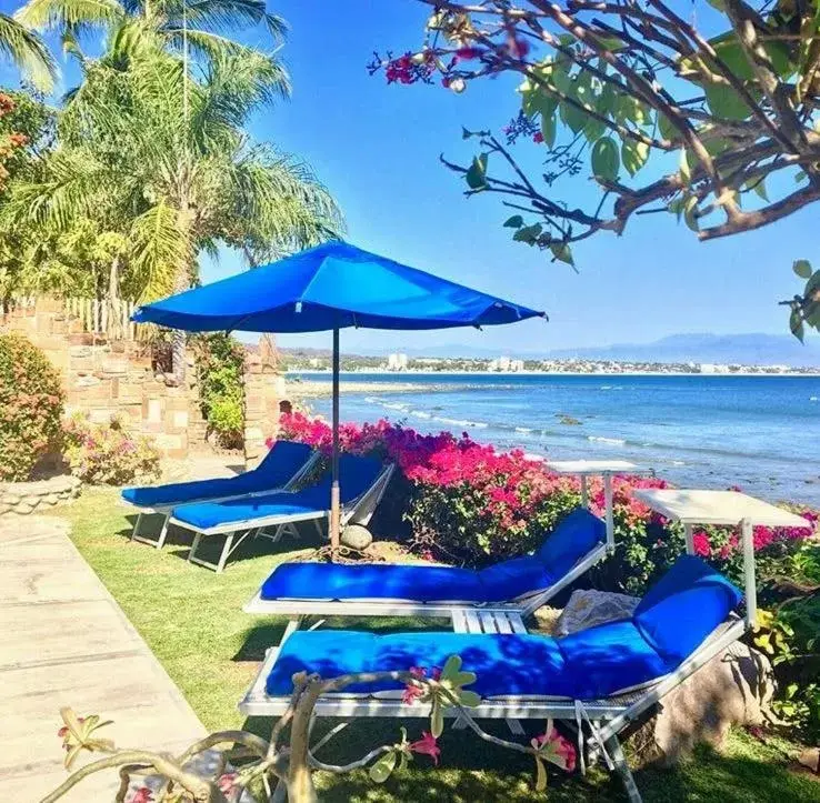 Solarium, Beach in Villas Jardin Del Mar