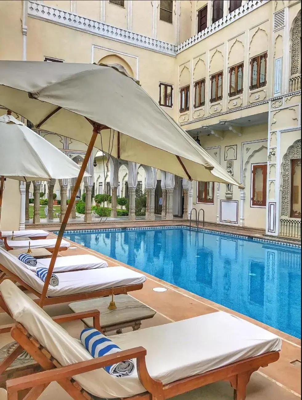 Day, Swimming Pool in The Raj Palace (Small Luxury Hotels of the World)