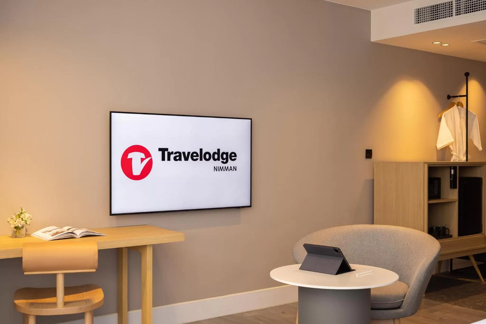 Logo/Certificate/Sign in Travelodge Nimman