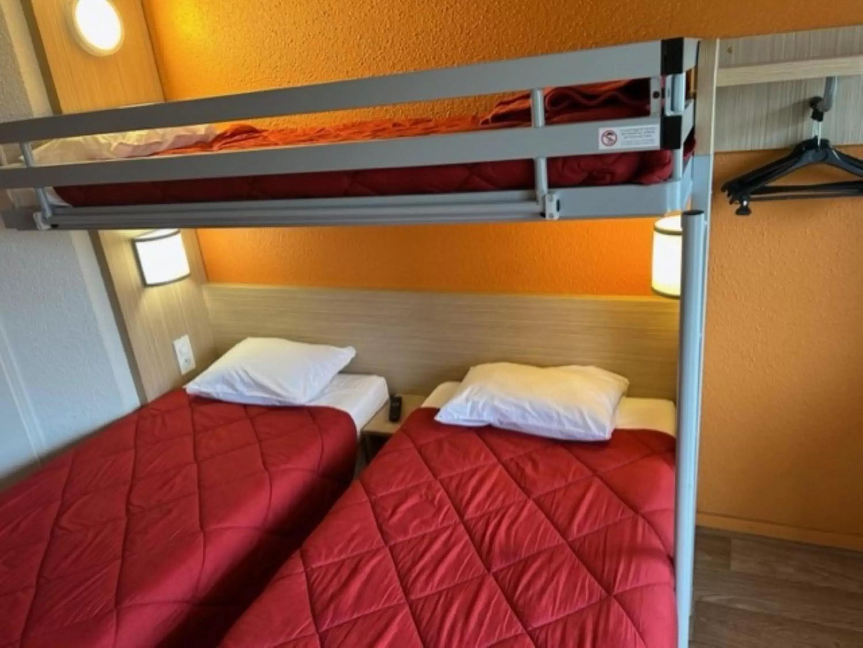 Bedroom, Bunk Bed in Premiere Classe Blois Nord