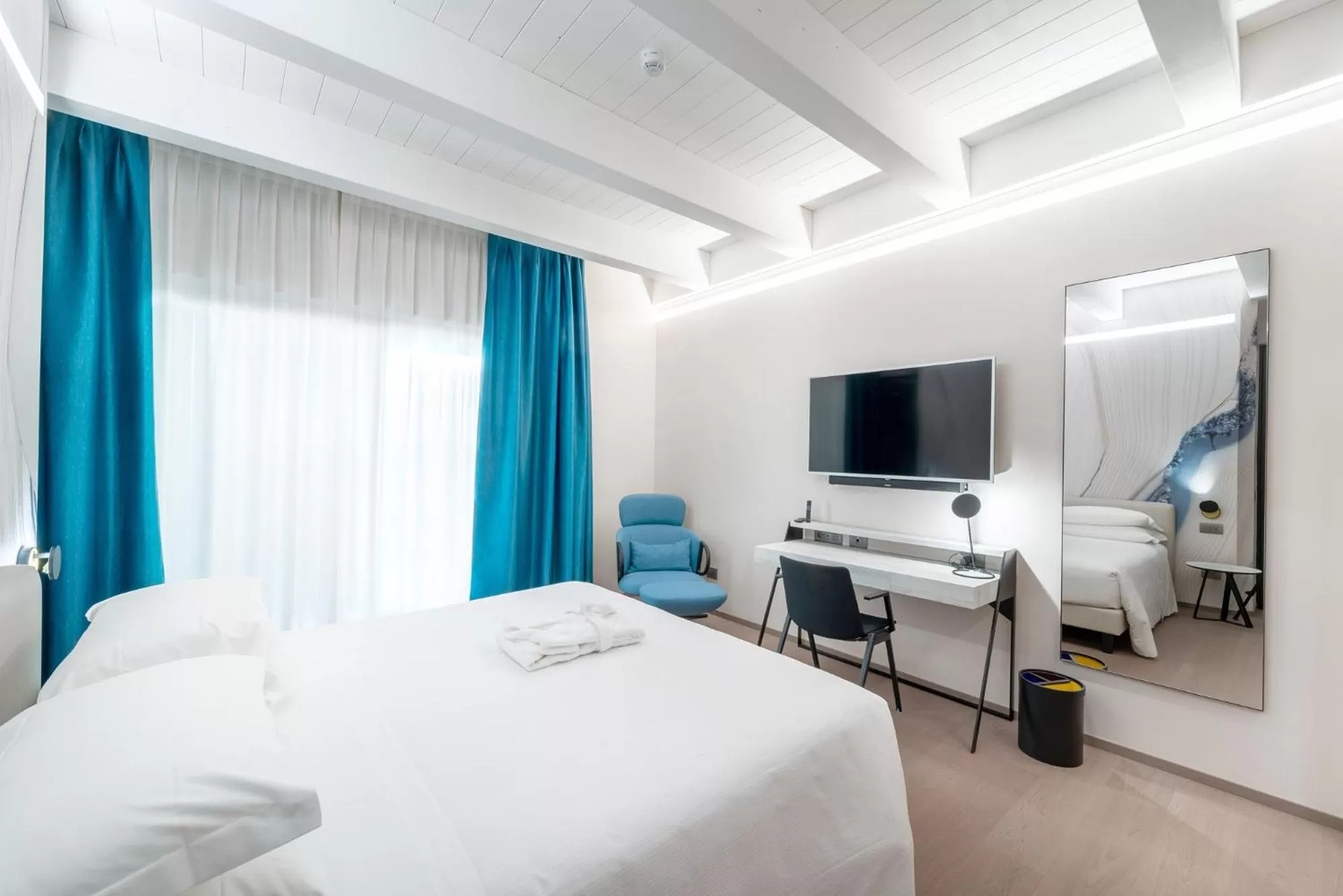 Photo of the whole room, Bed in Hotel Veronesi La Torre