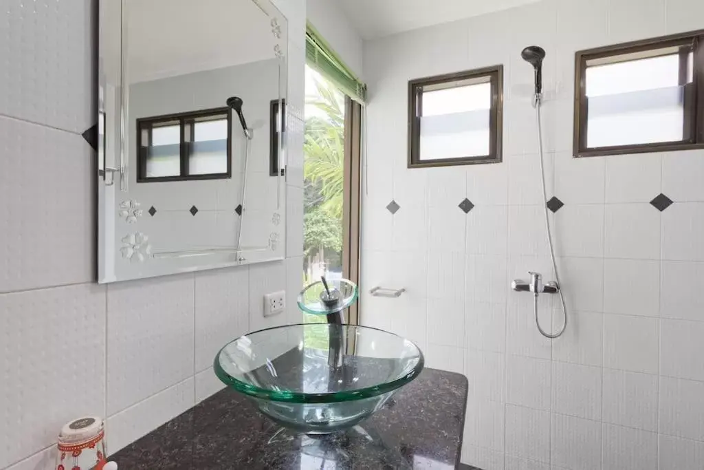 Bathroom in Mountain Seaview Luxury Apartments