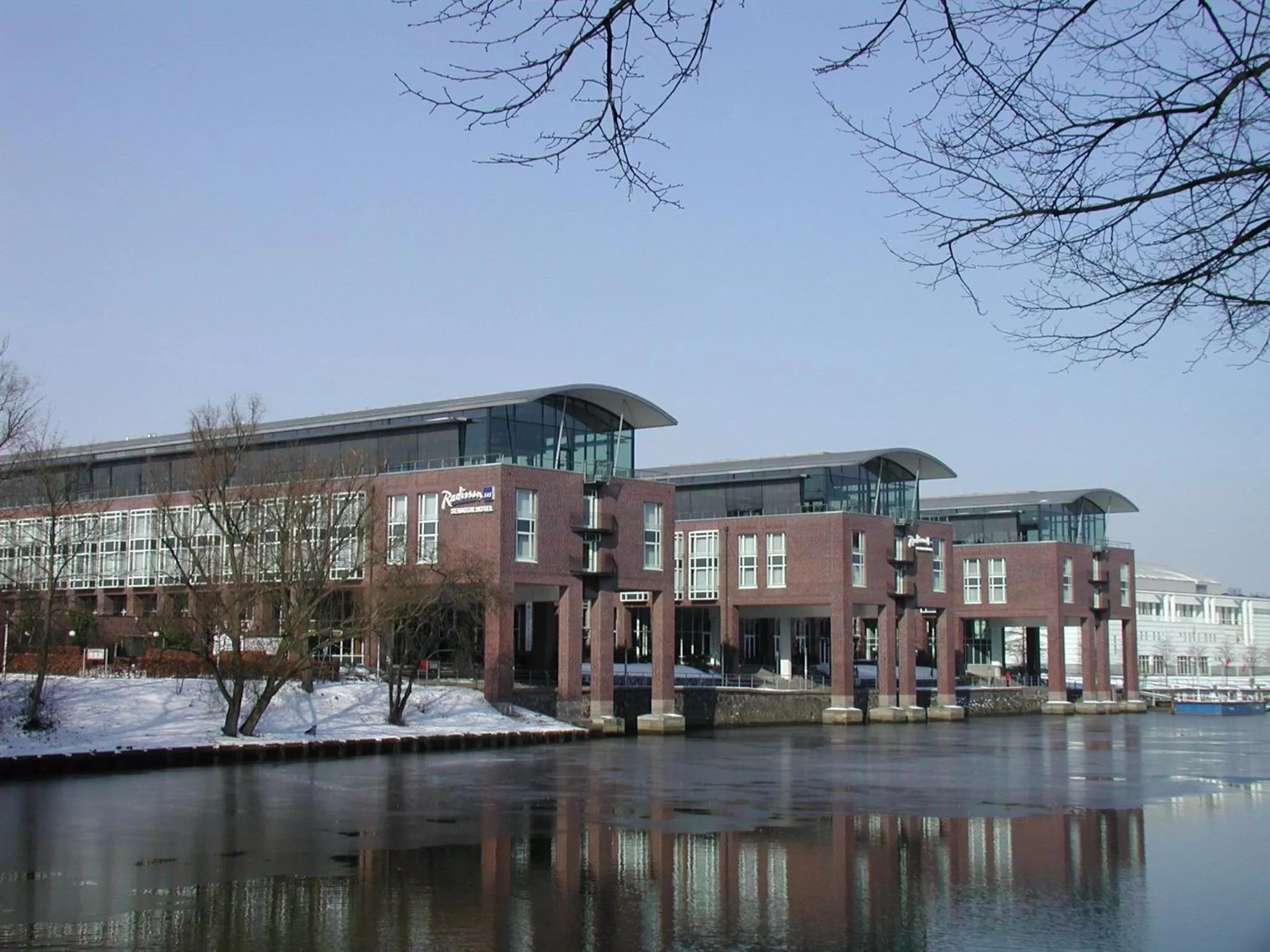 Facade/entrance in Radisson Blu Senator Hotel, Lübeck