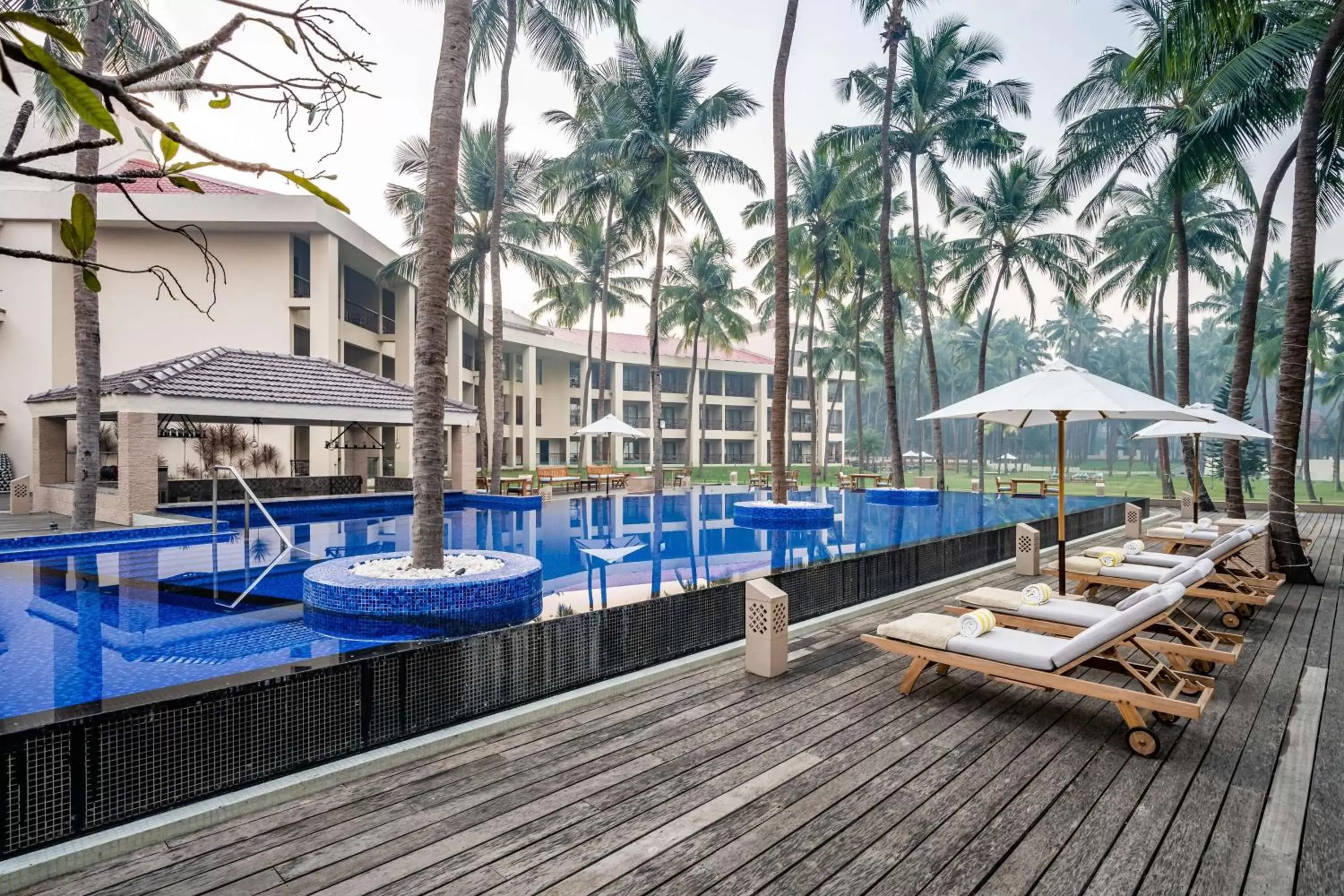 Pool view, Swimming Pool in Silver Waves Resort & Spa Daman, a member of Radisson Individuals