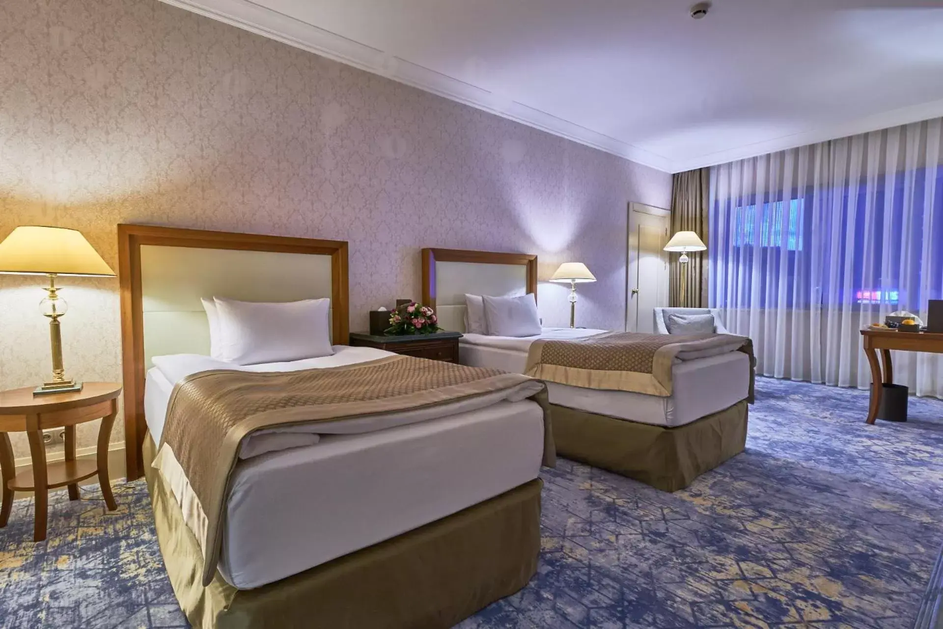 Bed in Rixos President Hotel Astana