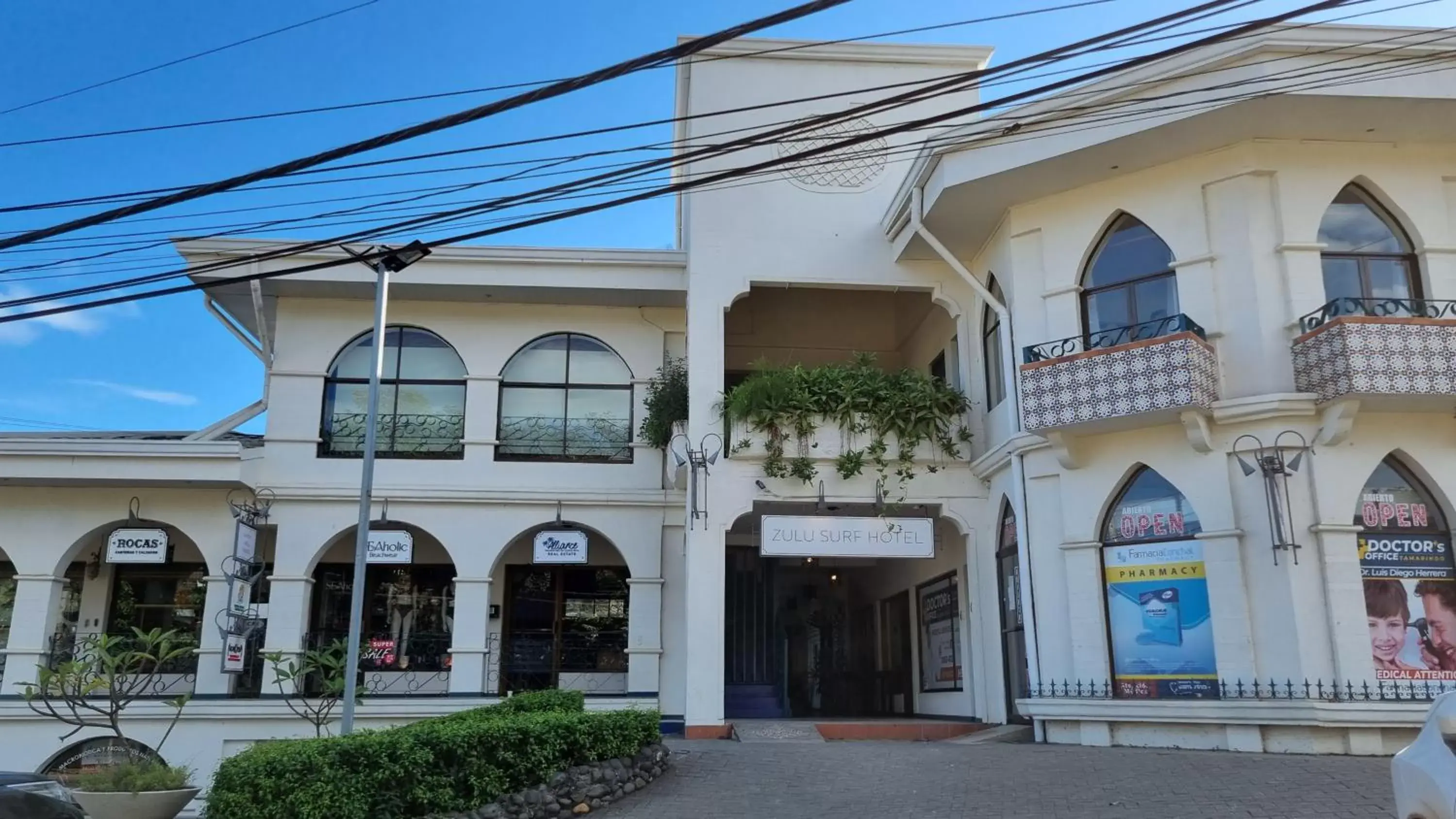 Property Building in Zulu Surf Hotel Tamarindo