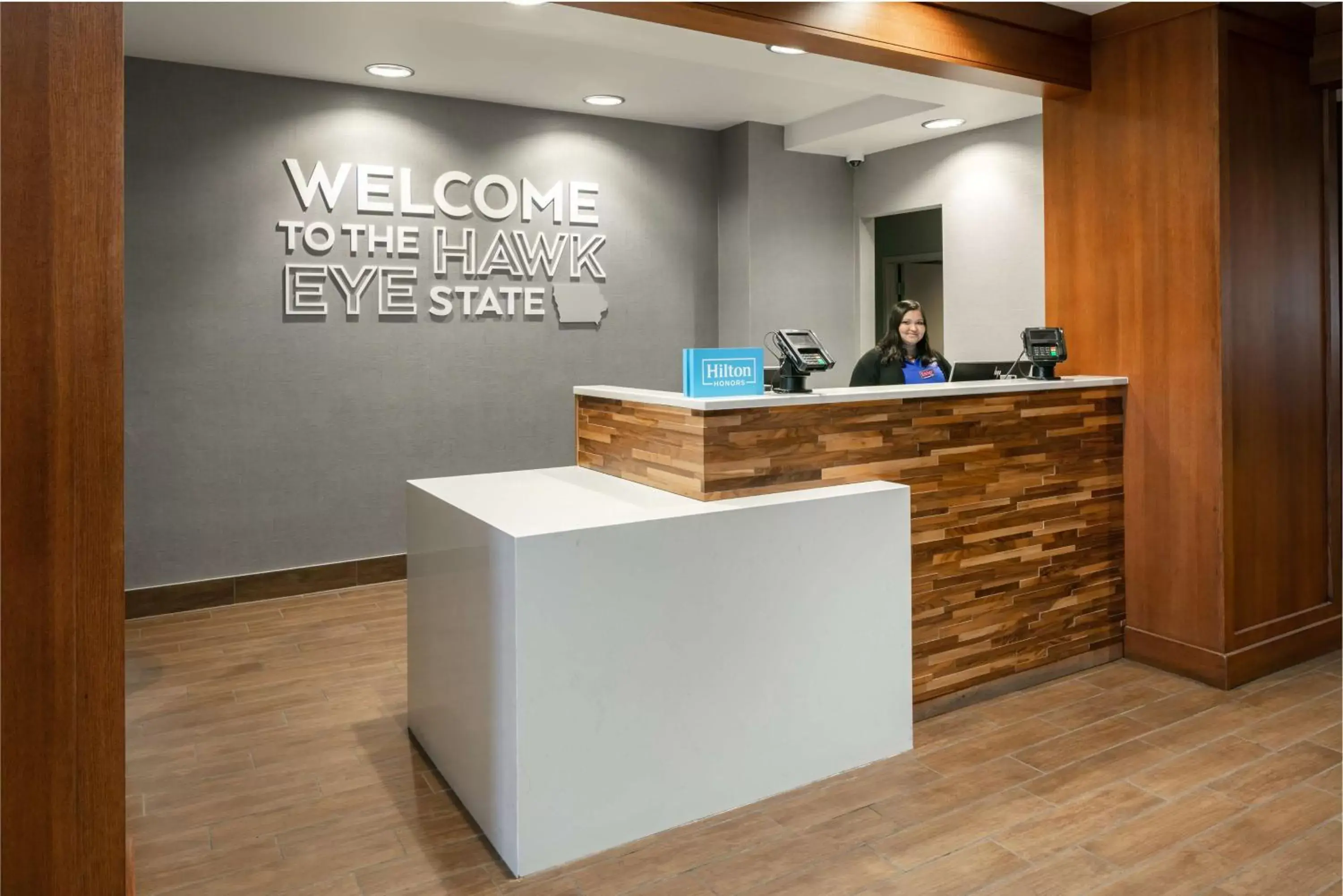 Lobby or reception, Lobby/Reception in Hampton Inn Council Bluffs