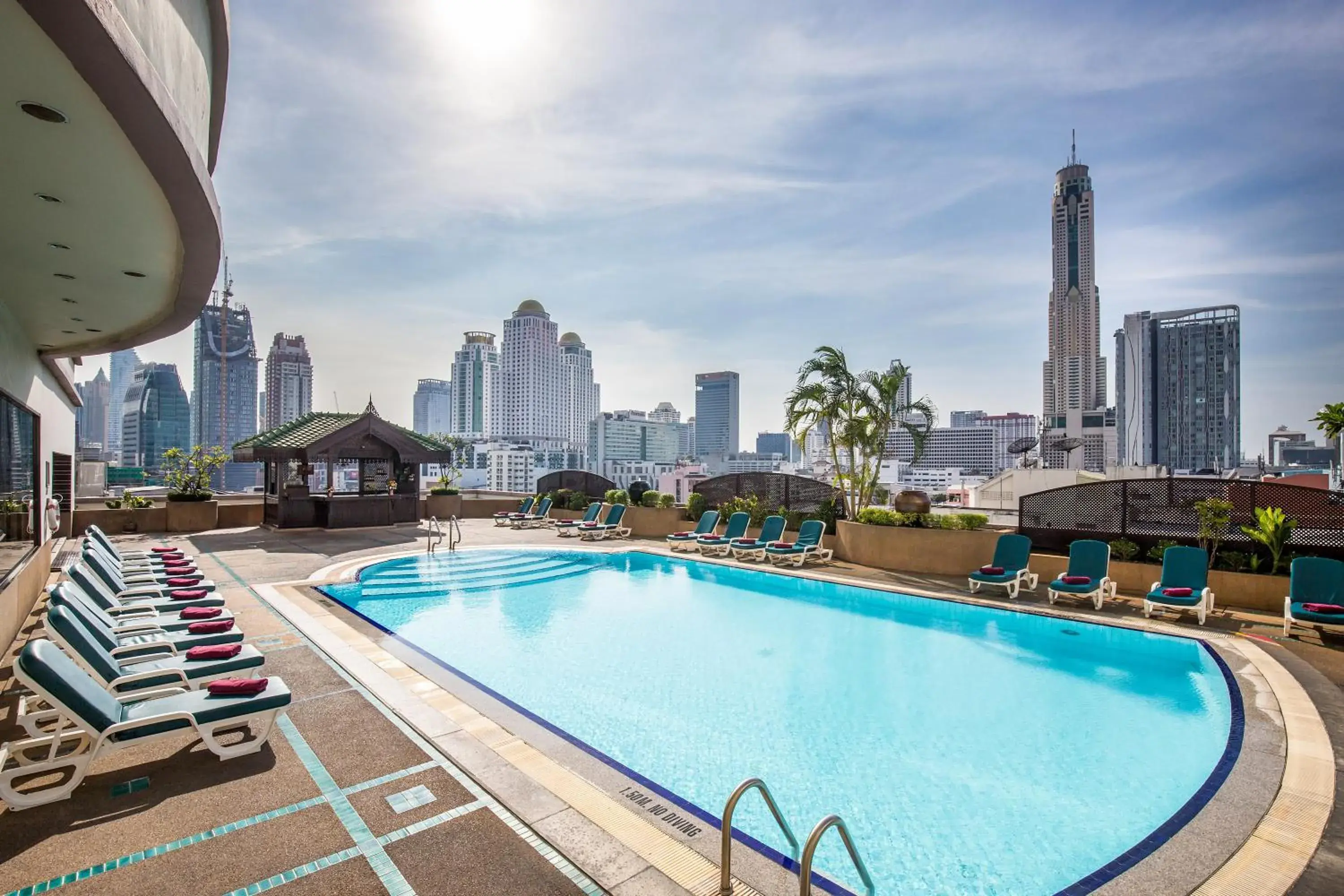 Swimming pool in Ramada by Wyndham D MA Bangkok Swimming pool in Ramada by Wyndham D MA Bangkok