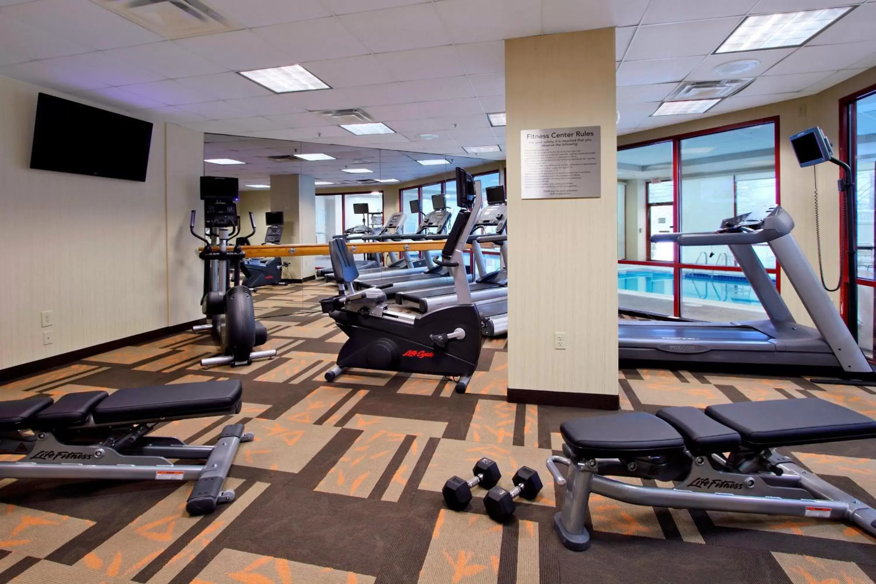 Fitness centre/facilities, Fitness Center/Facilities in Courtyard by Marriott Lyndhurst/Meadowlands