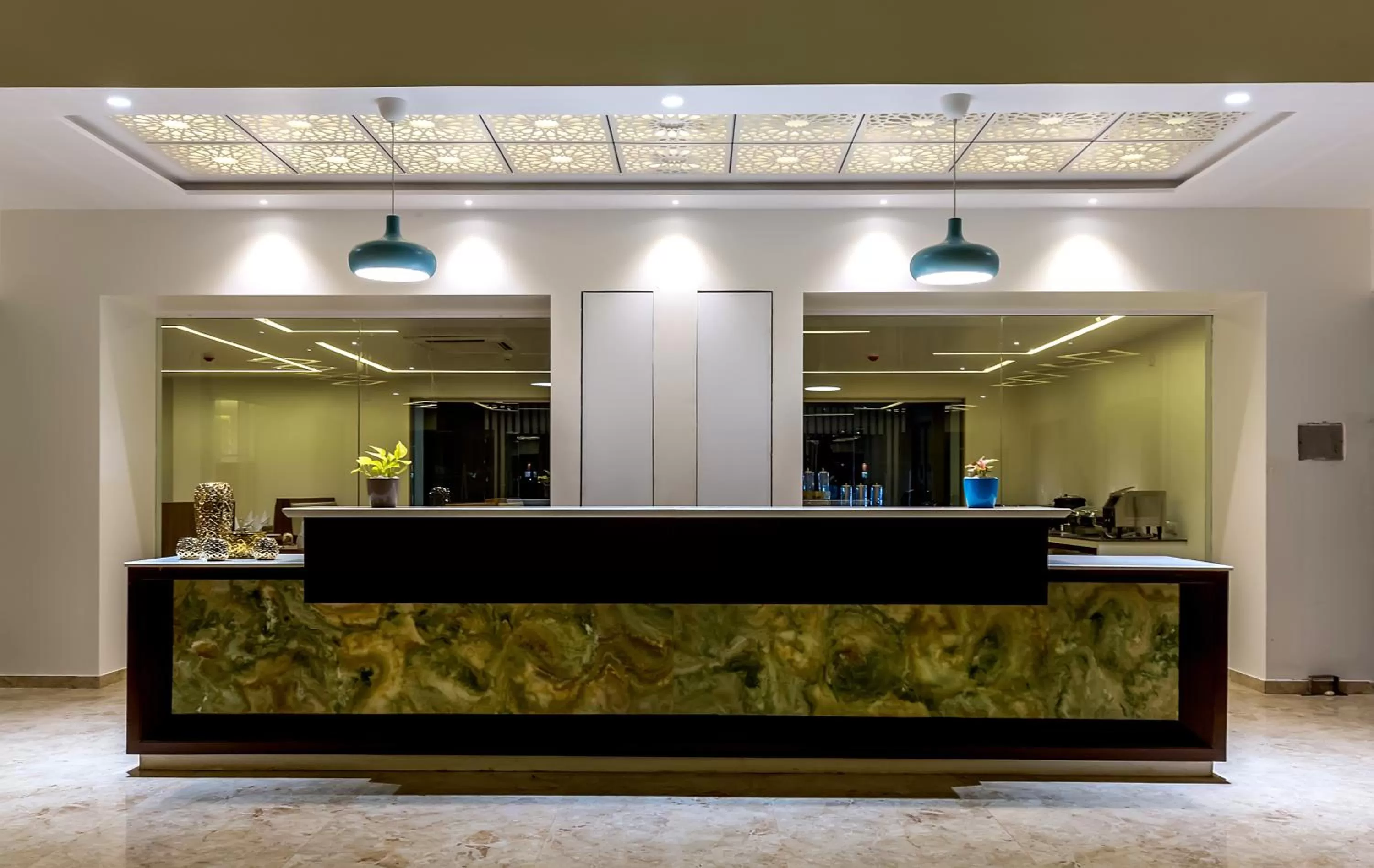 Lobby or reception in The Fern Residency Vijayapura