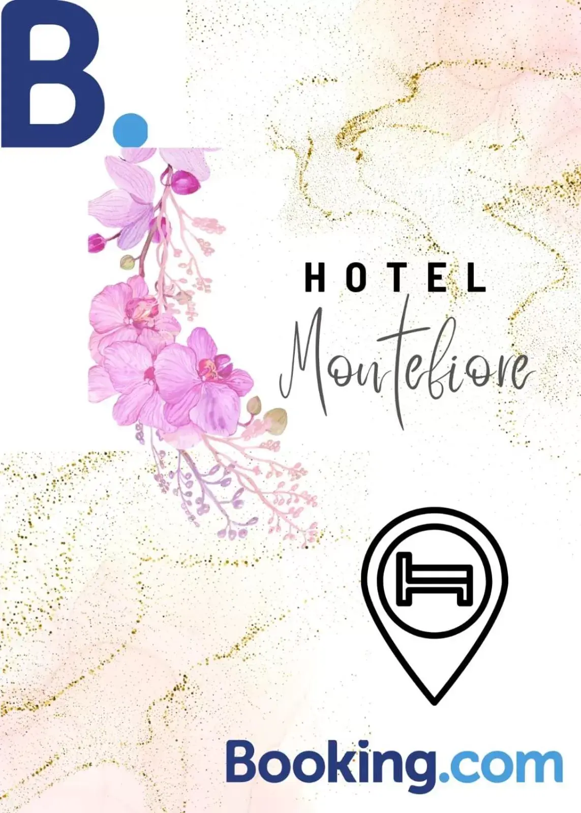 Double Room with Private Bathroom in Hotel Montefiore Double Room with Private Bathroom in Hotel Montefiore