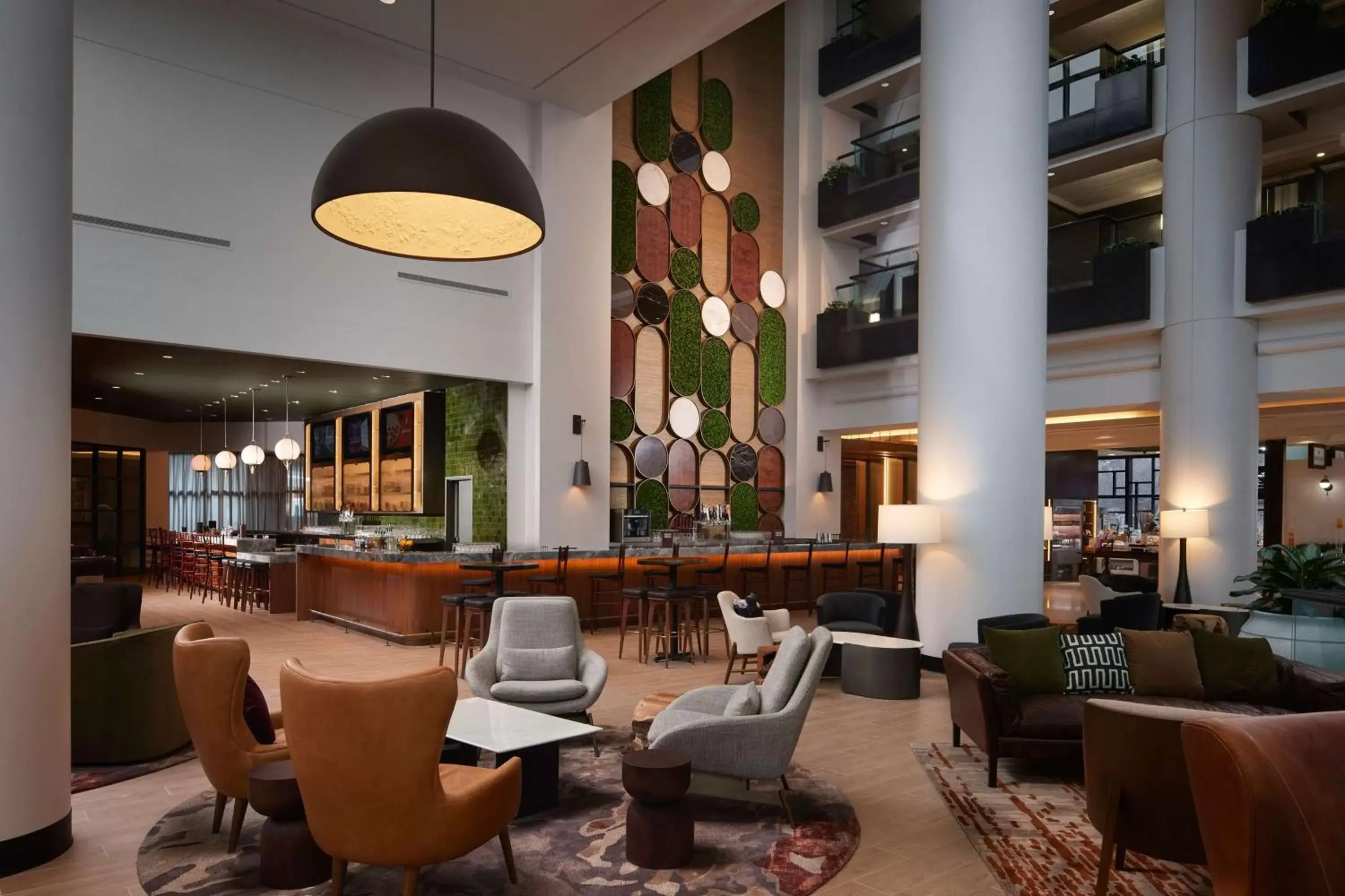 Lounge or bar, Lounge/Bar in Hilton Atlanta Airport