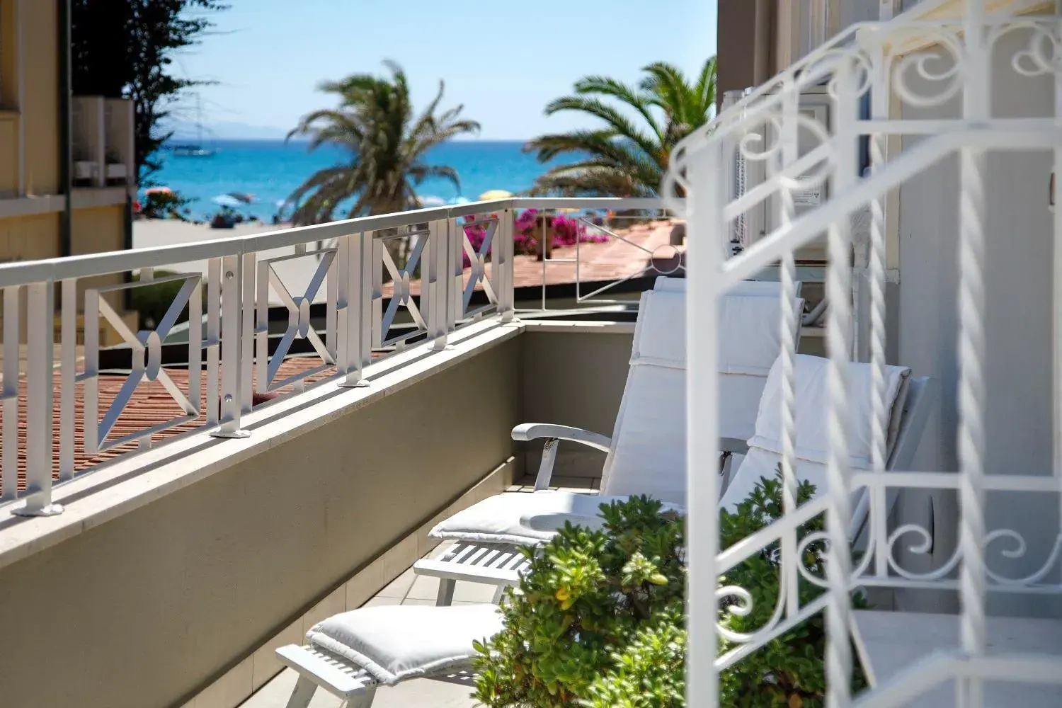 View (from property/room), Balcony/Terrace in Hotel La Villa Del Mare