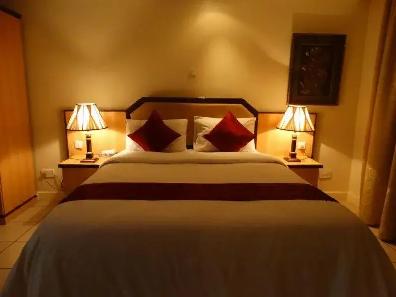 Bed in Mayfair Hotel