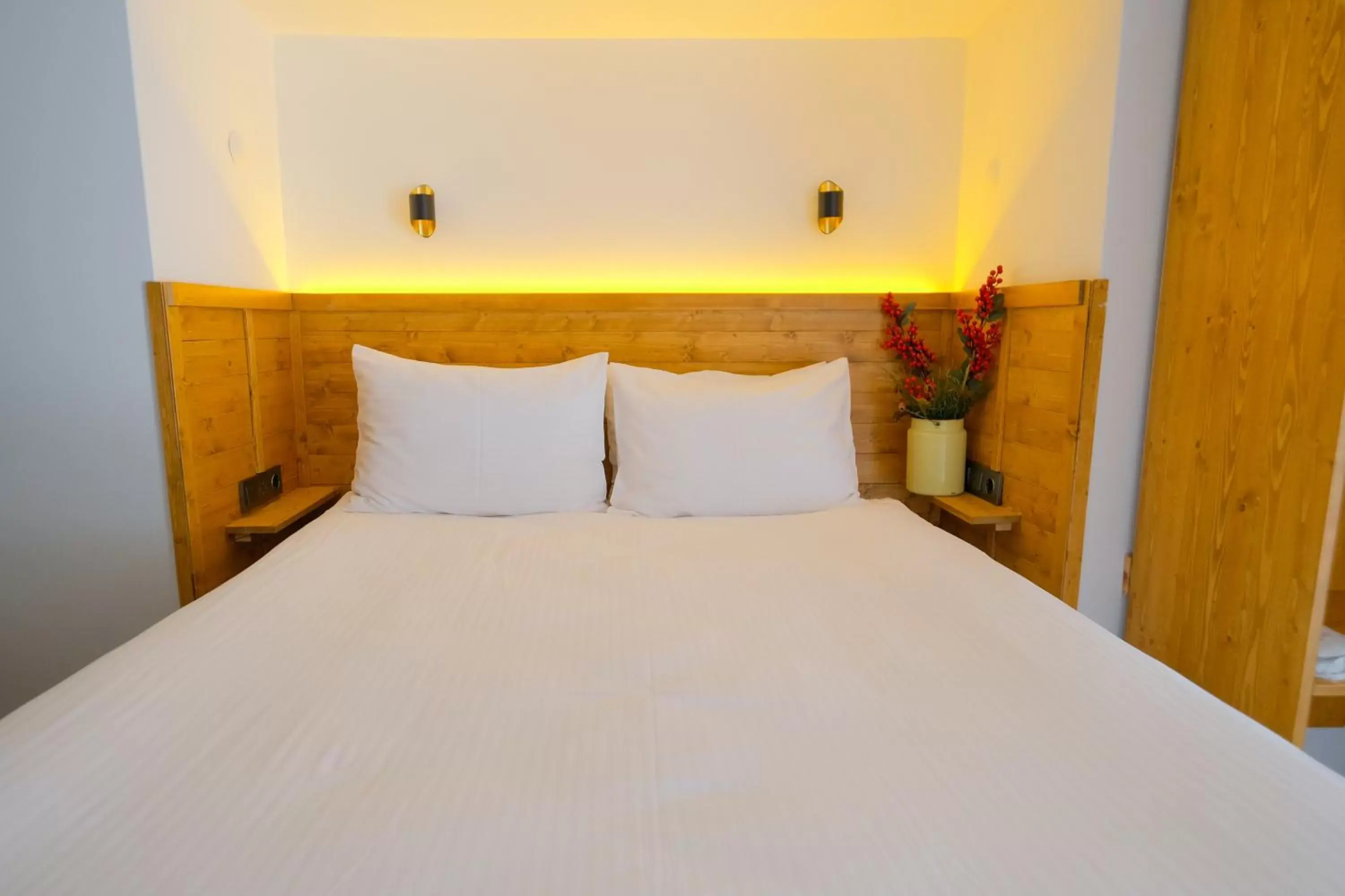 Bed in Sapanca Villa Suite Boutique Hotel