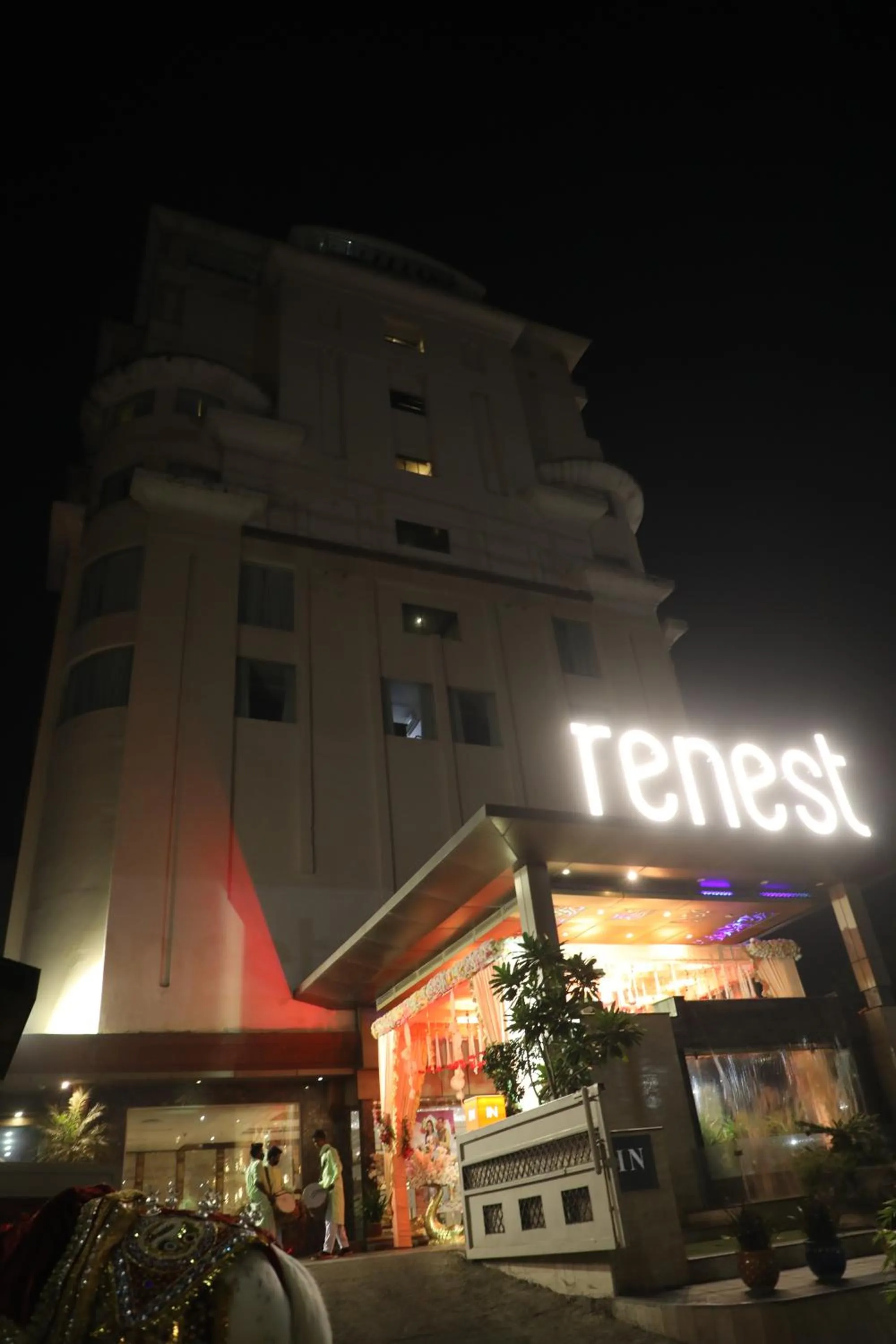 Sunset in Renest Jaipur