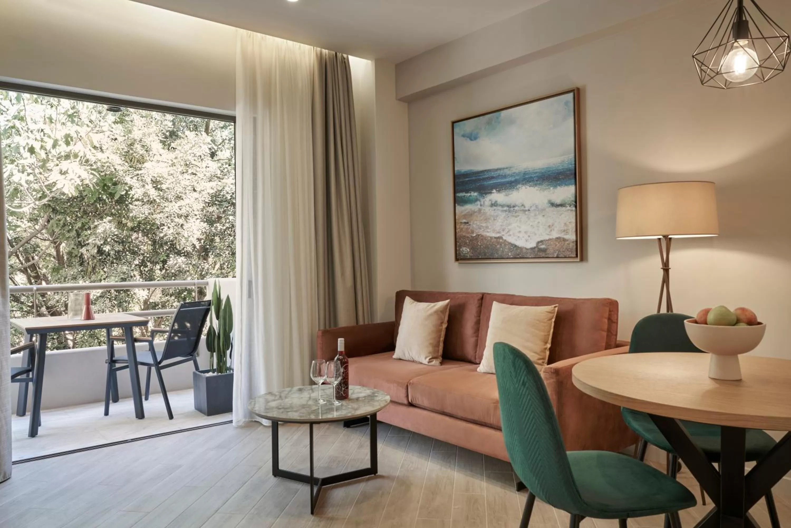 Living room in Hestia - Asklipiou 61