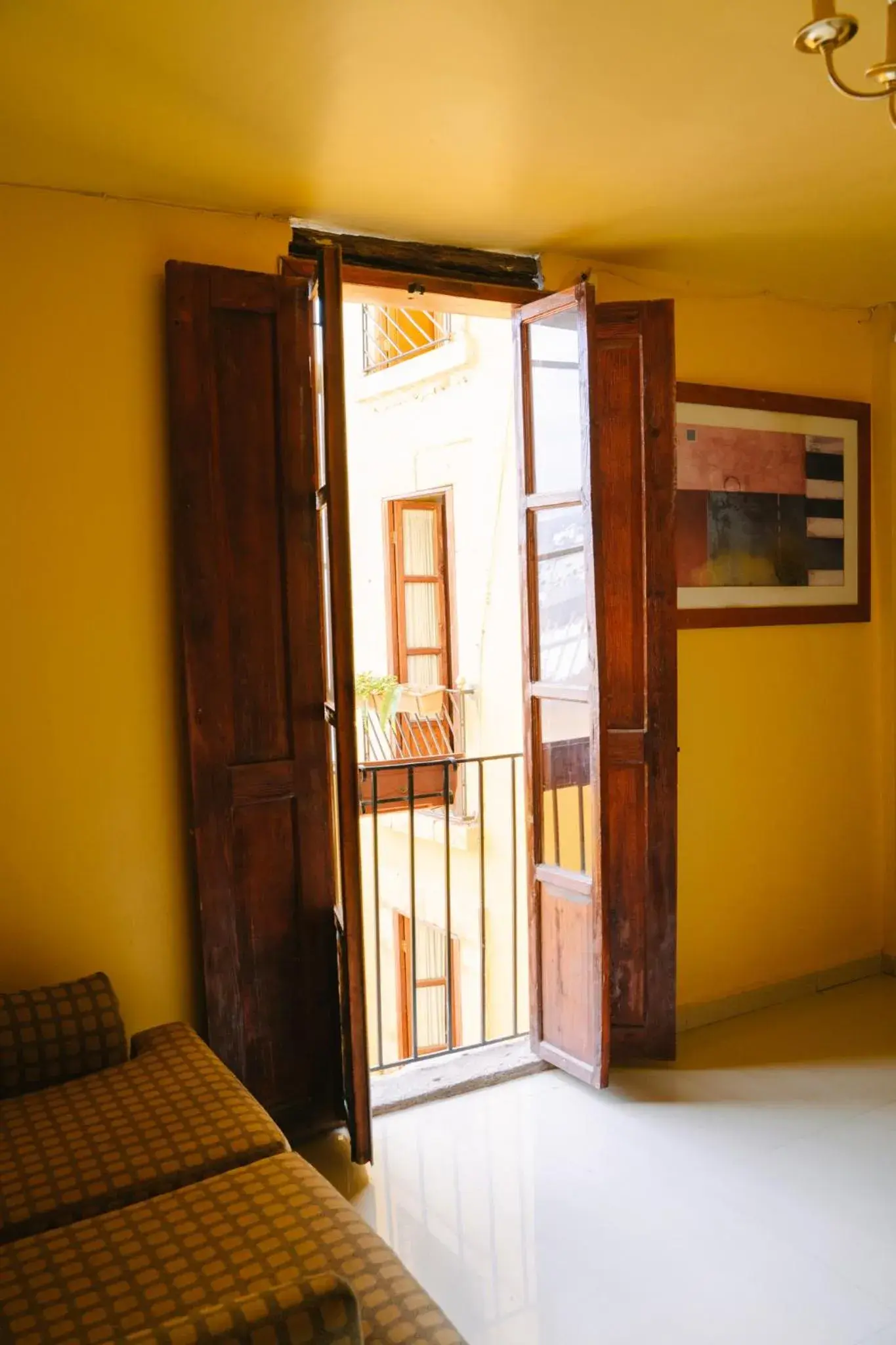 Bed in Hotel Casa Santa Lucia