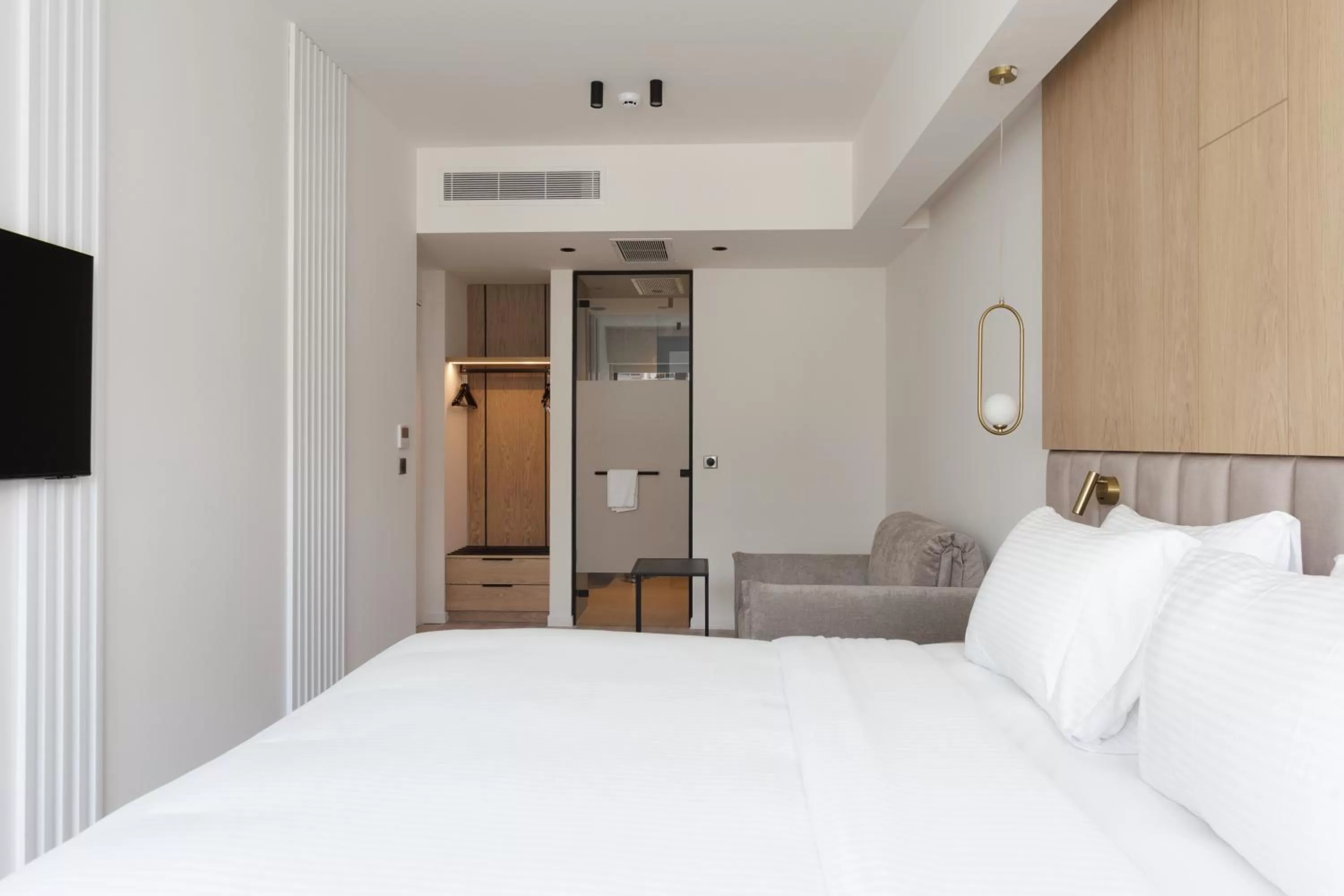 Bed in Hilton Garden Inn Athens Syggrou Avenue