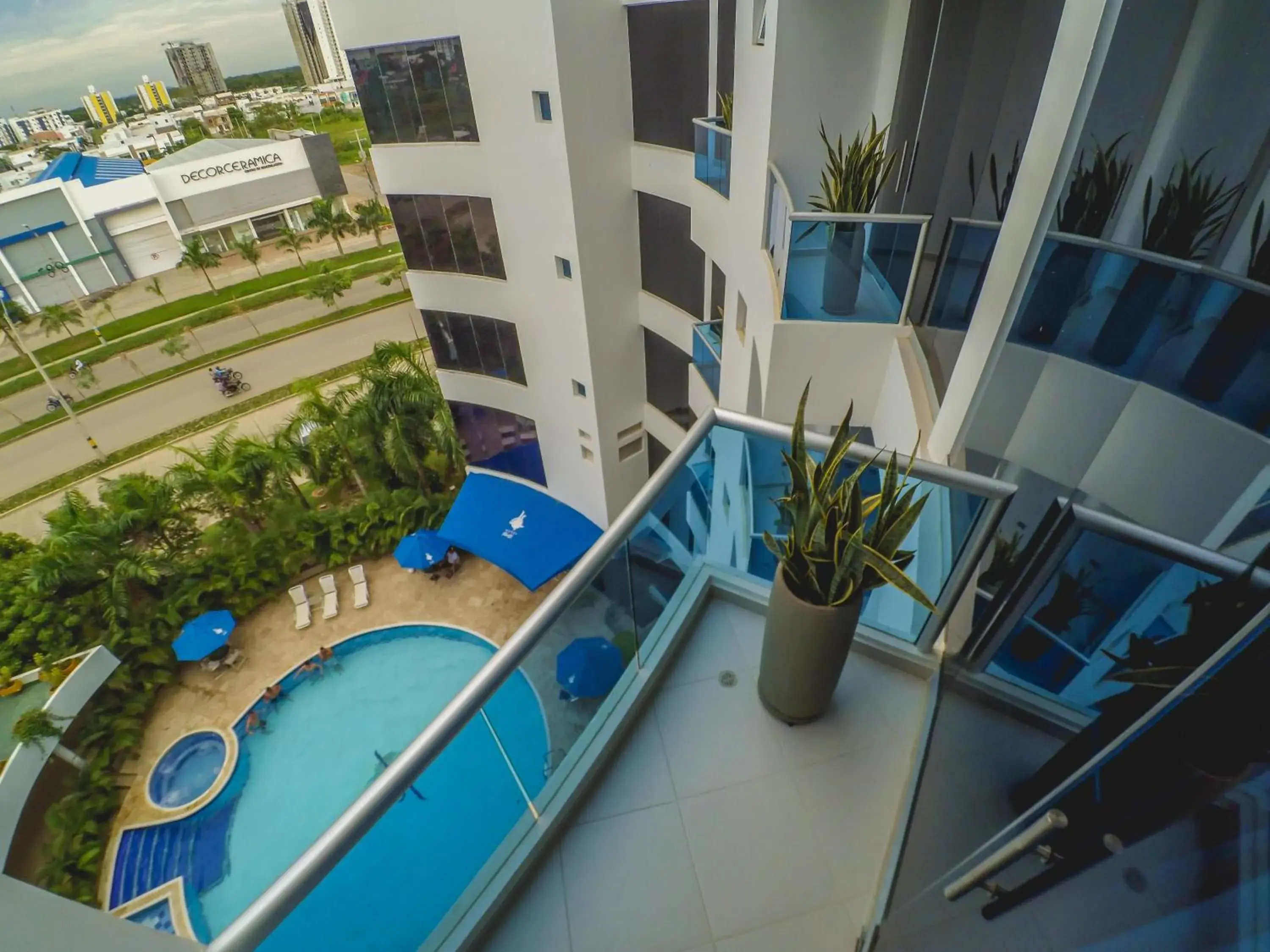 View (from property/room), Pool View in Hotel Florida Sinú