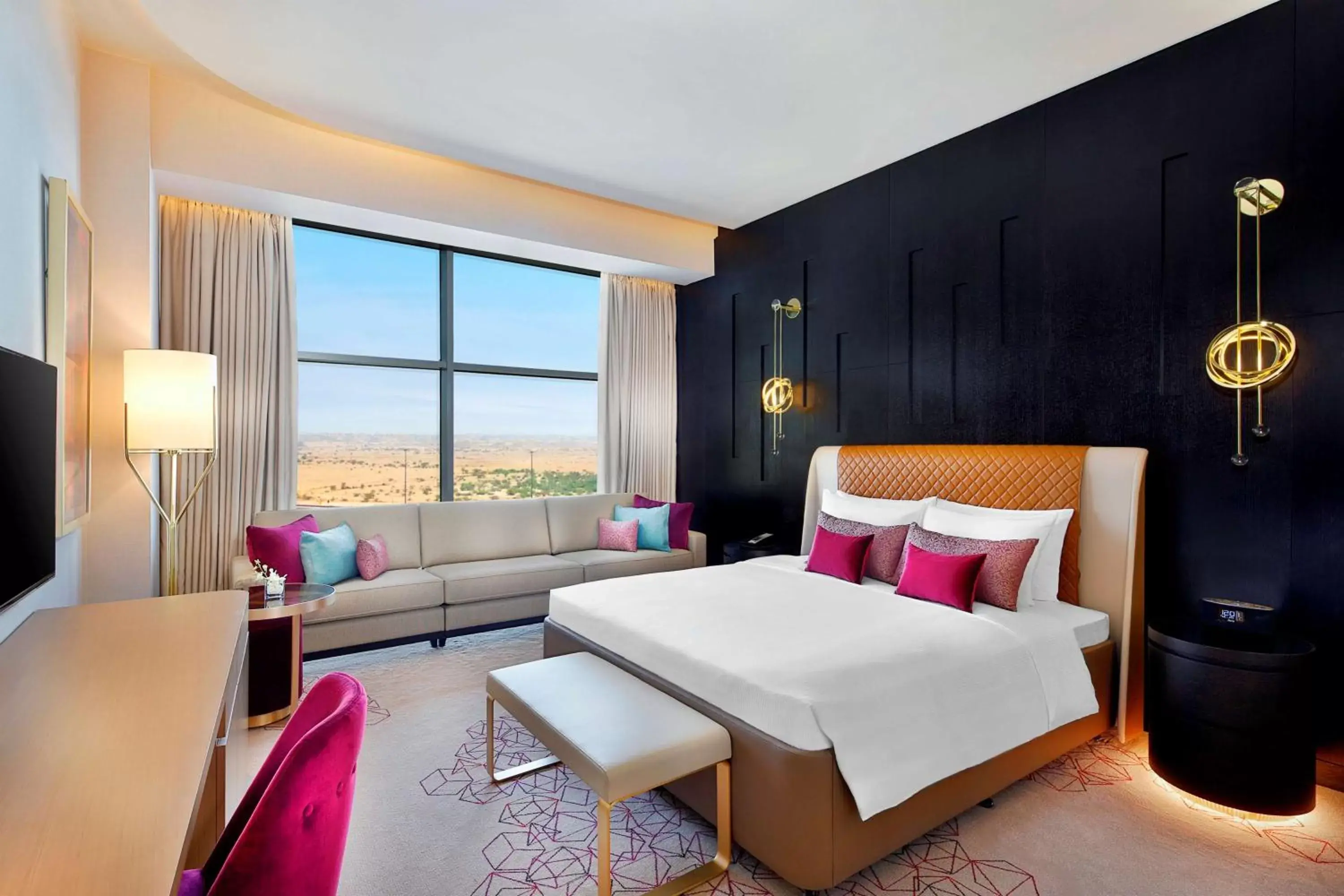 Bedroom in AlRayyan Hotel Doha, Curio Collection by Hilton