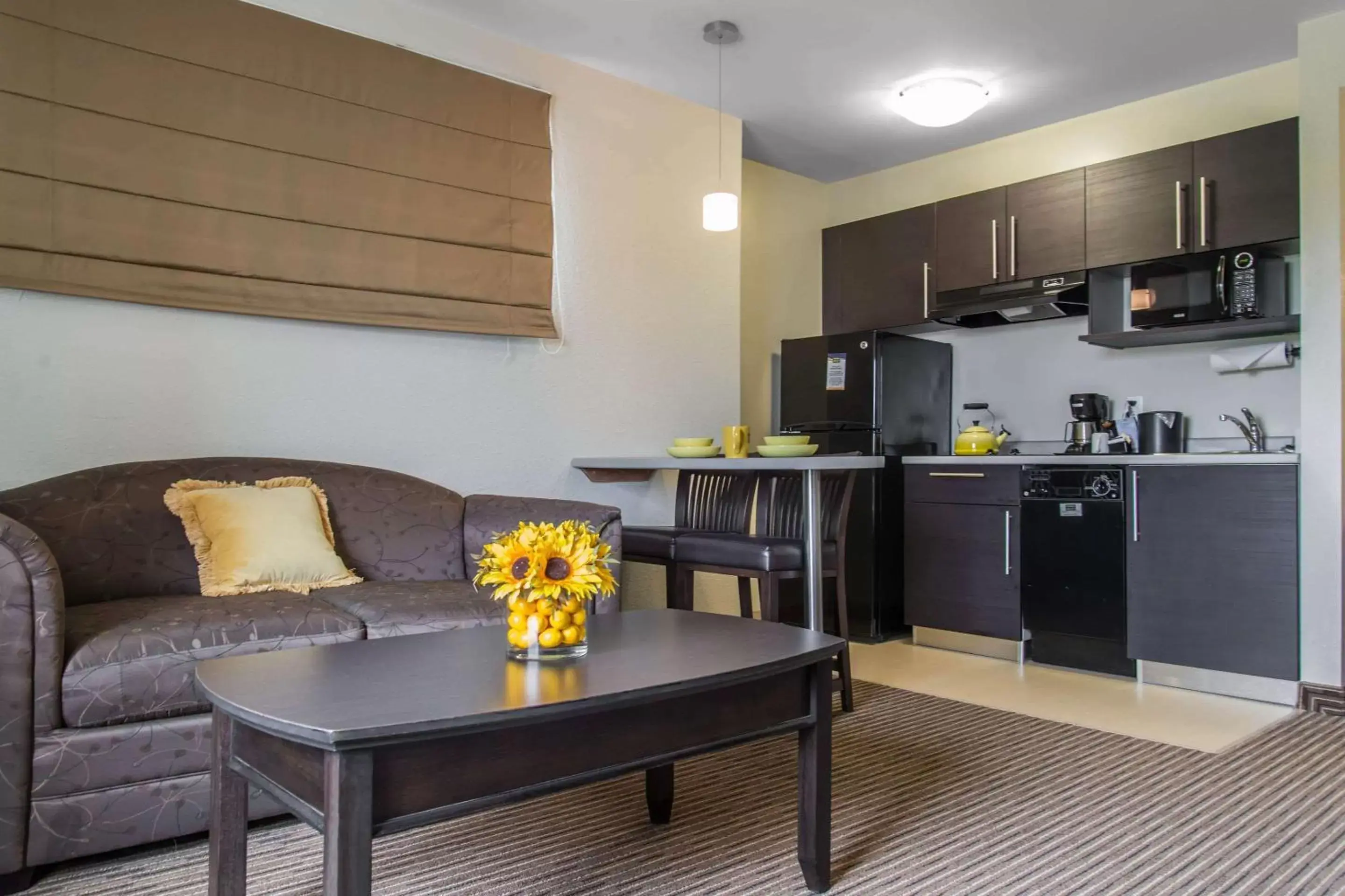 Photo of the whole room, Kitchen/Kitchenette in MainStay Suites Winnipeg