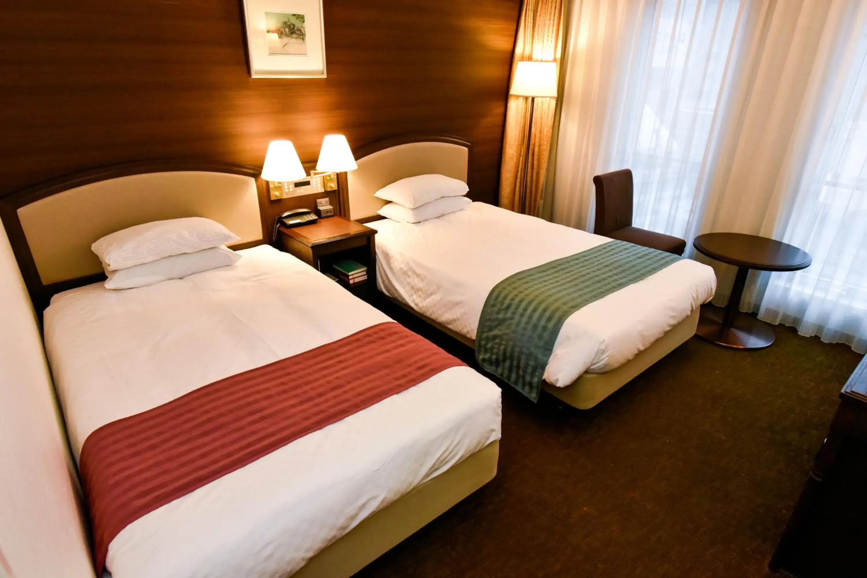 Bed in Kumamoto Hotel Castle