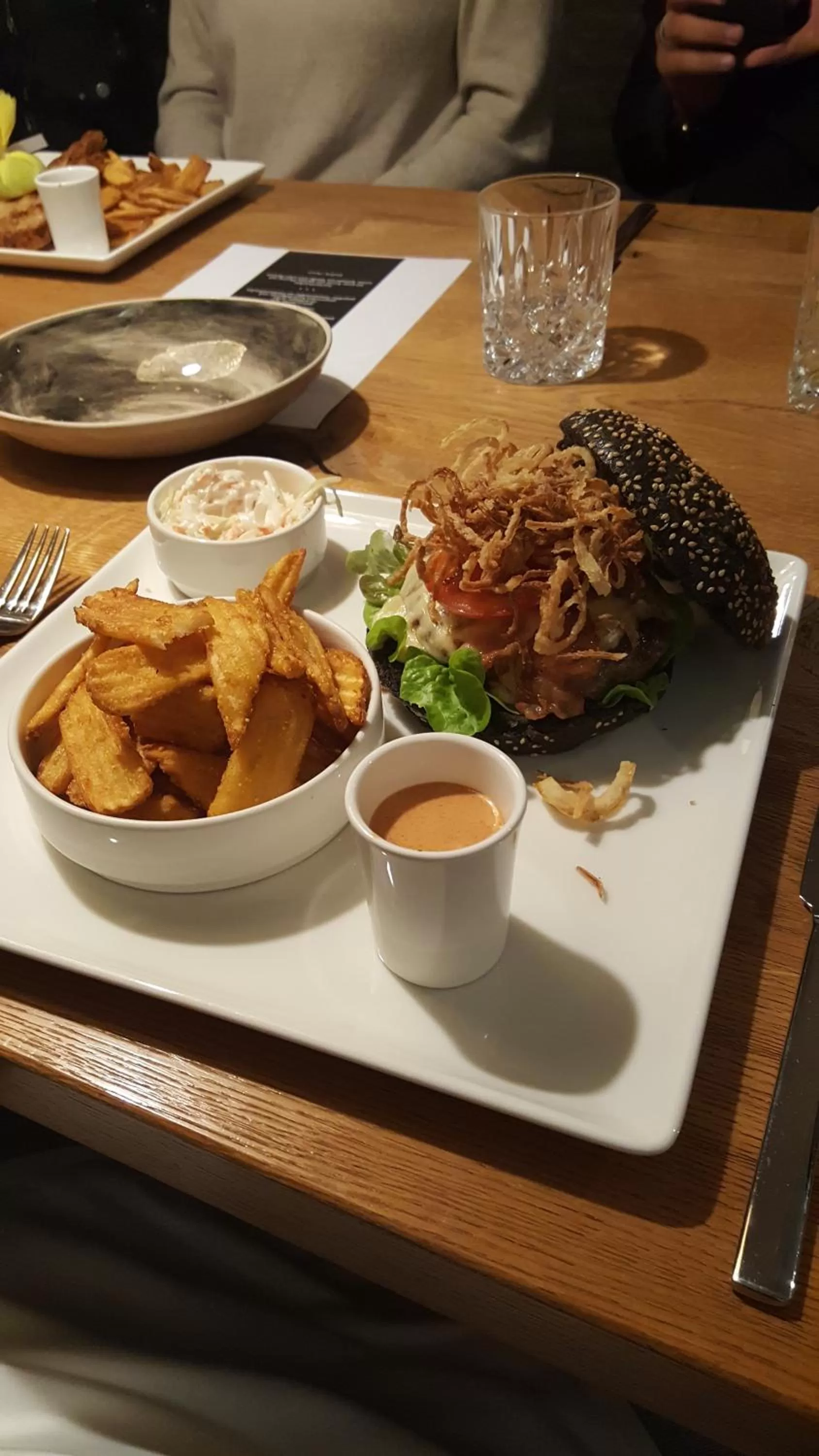 Food close-up in Hotel Restaurant Zehn-Brunnen