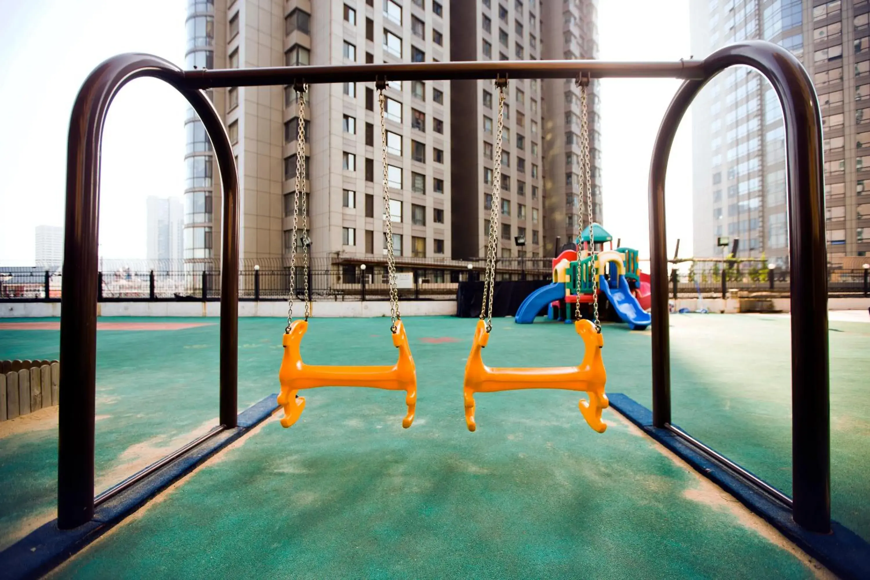 Children play ground in Somerset Olympic Tower Tianjin