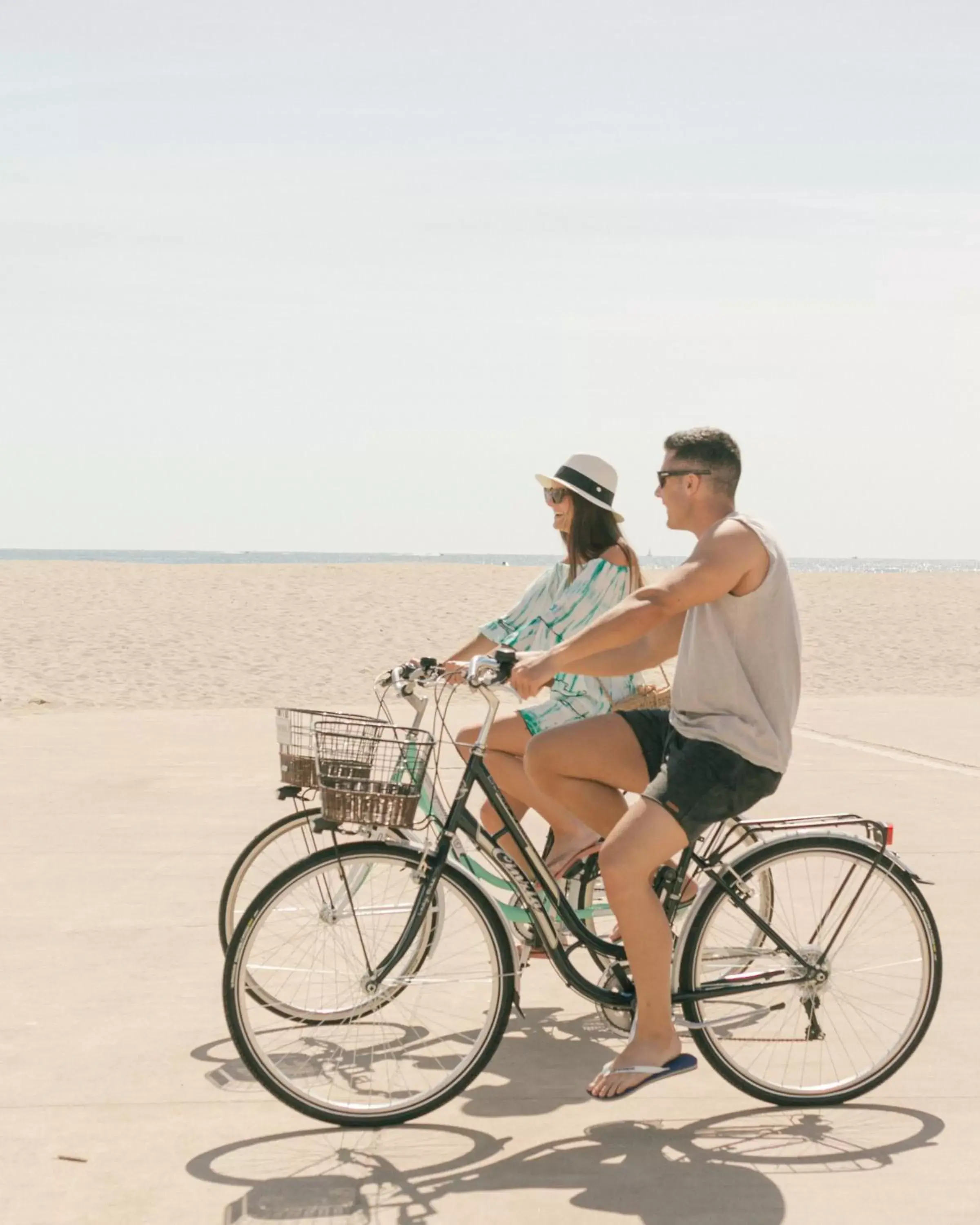 Cycling in Banana Beach Patacona